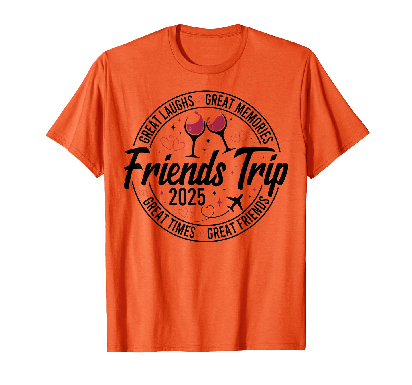Trip Vacation 2025 Friends Matching Group T-Shirt