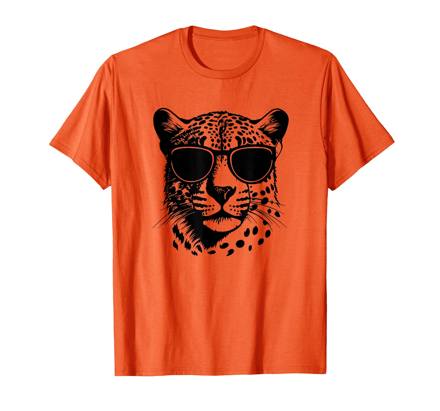 Funny Sunglasses Savanah Cheetah Lover T-Shirt