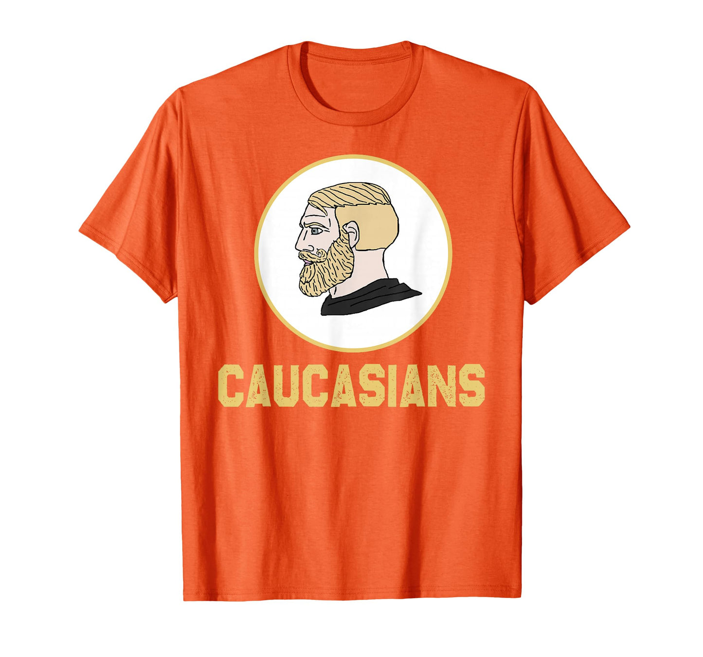Caucasians Funny Vintage Caucasians Pride T-Shirt
