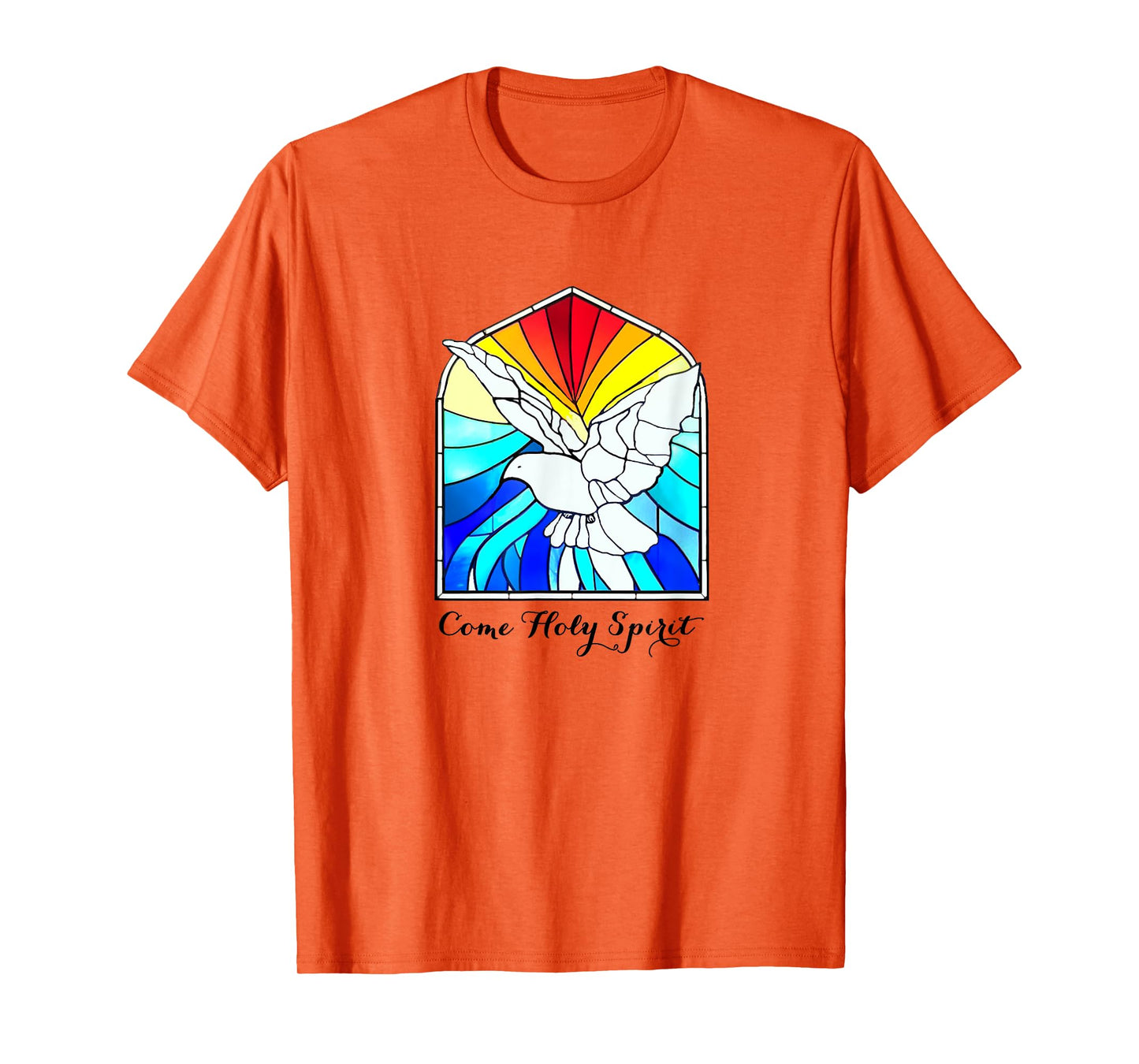 COME HOLY SPIRIT - Dove art design and Christian LOVE prayer T-Shirt