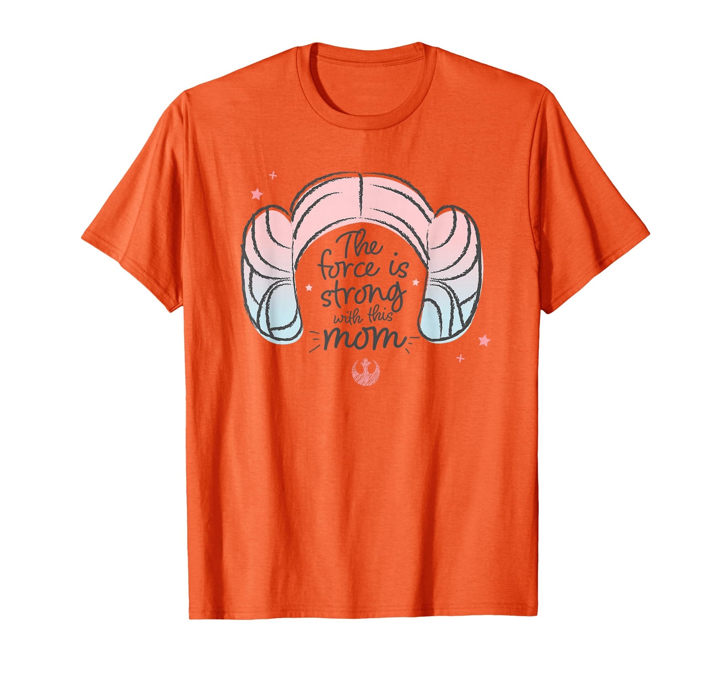 Star Wars Mother's Day Force Is Strong With This Mom Leia T-Shirt