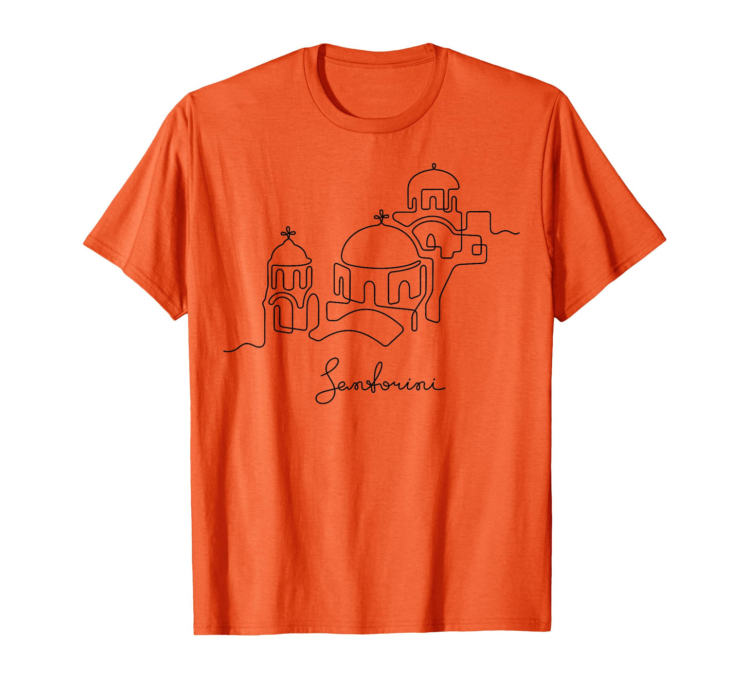 Europe Greece Athens Santorini Family Vacation Souvenir Tee T-Shirt