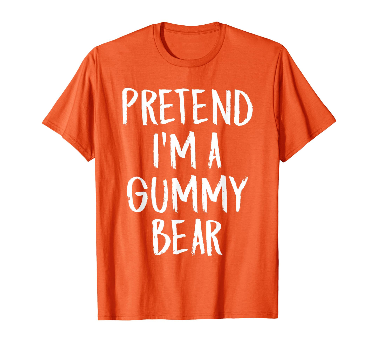 Pretend I'm A Gummy Bear Family Halloween Party Costume T-Shirt
