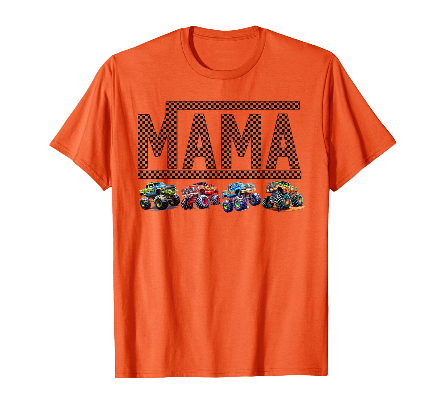 Mama Truck Mom Monster Trucks Are My Jam Truck Lovers Mother T-Shirt