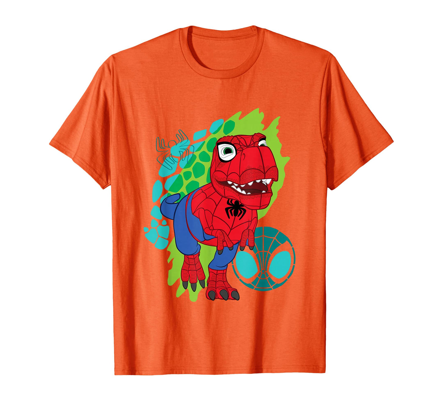 Marvel Spidey And His Amazing Friends Spider-Rex Cute Shot T-Shirt