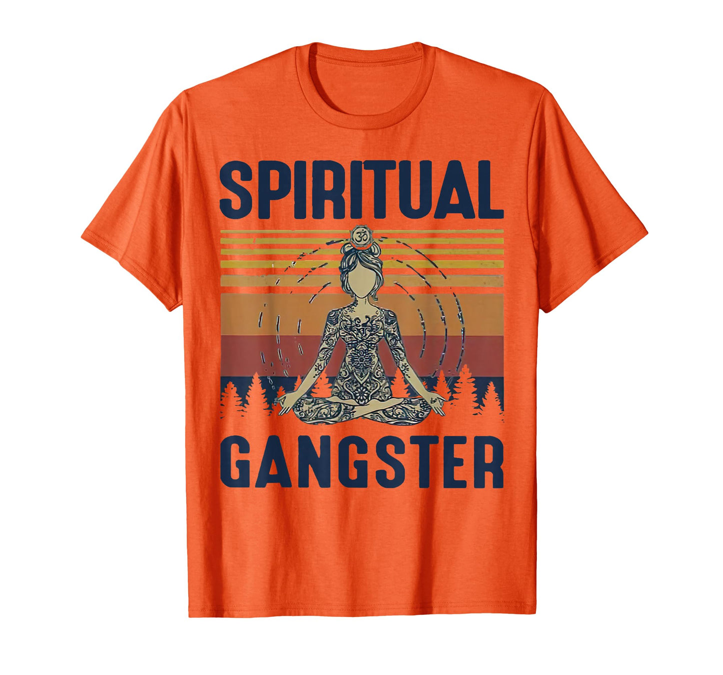 Yoga Girls Spiritual Gangsters Vintage Yoga Lover T-Shirt