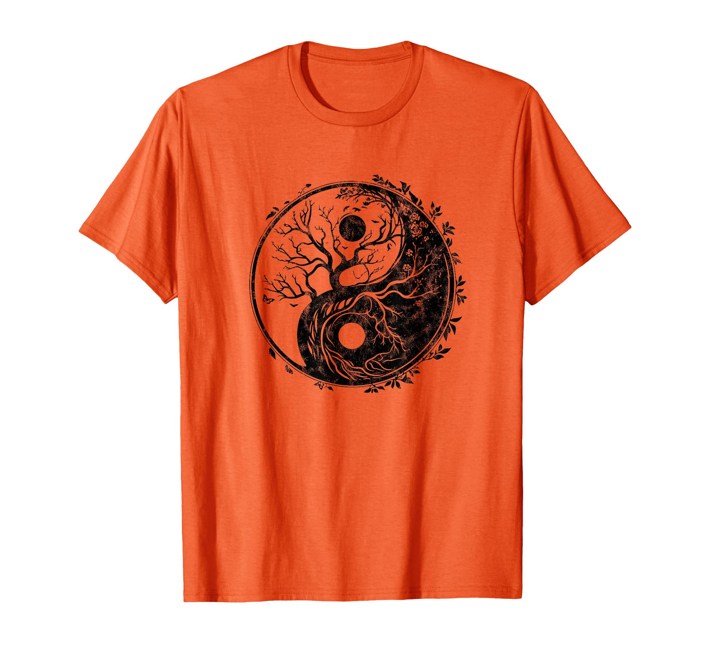 Yin Yang symbol, tree of life, Tai chi, Qigong, yoga, Taoism T-Shirt