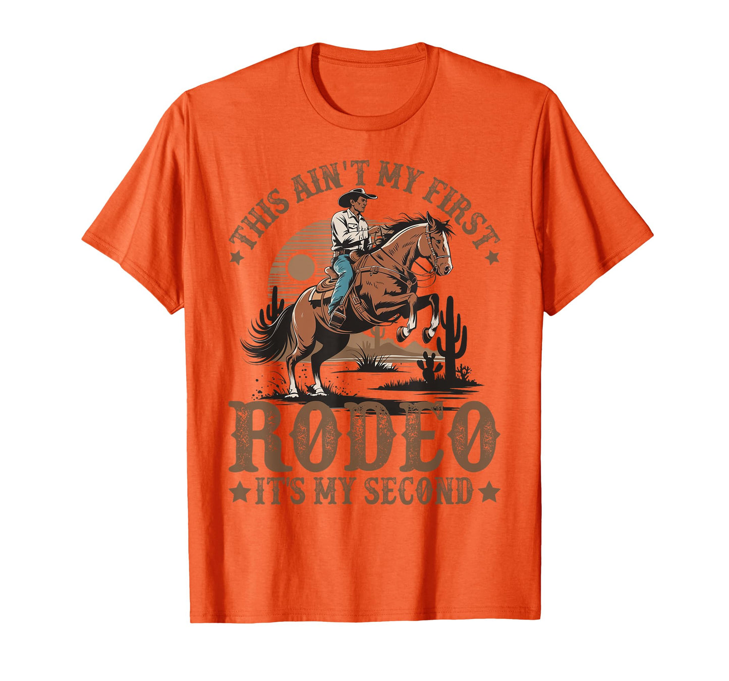 This Ain't My First Rodeo It's My Second Birthday Cowboy T-Shirt