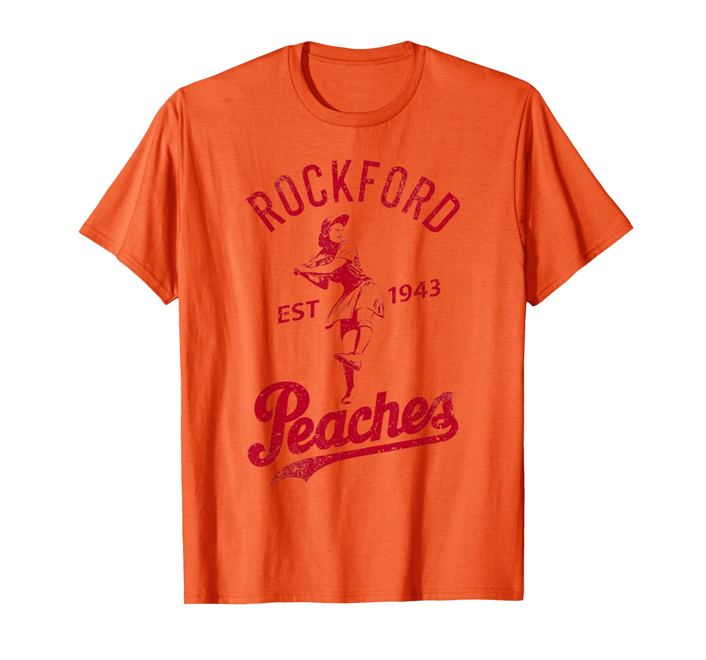 Rockford 1943 Peaches Vintage T-Shirt