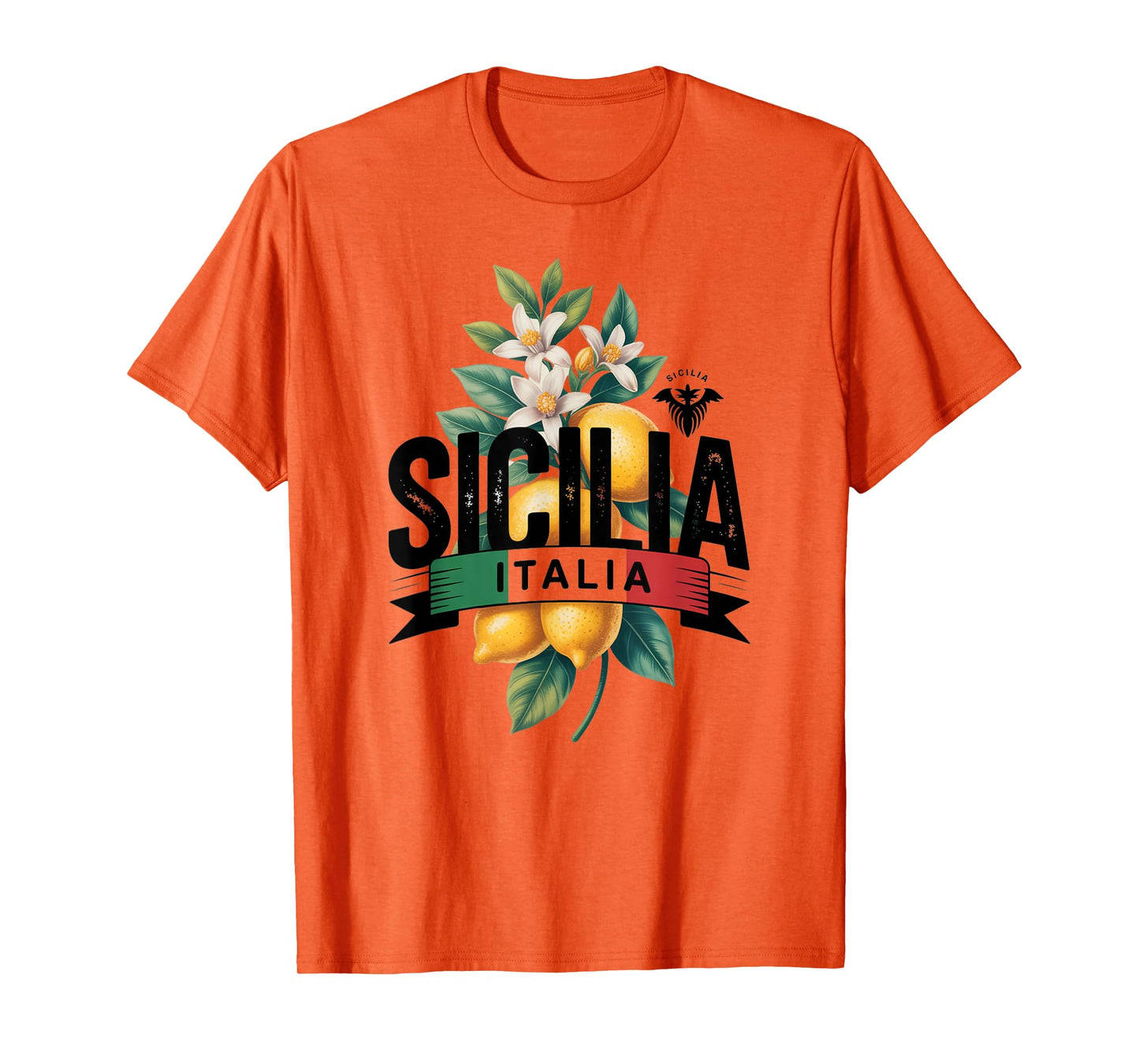 Sicilian Lemon Art Italy Pride Sicilia Italia Souvenir T-Shirt