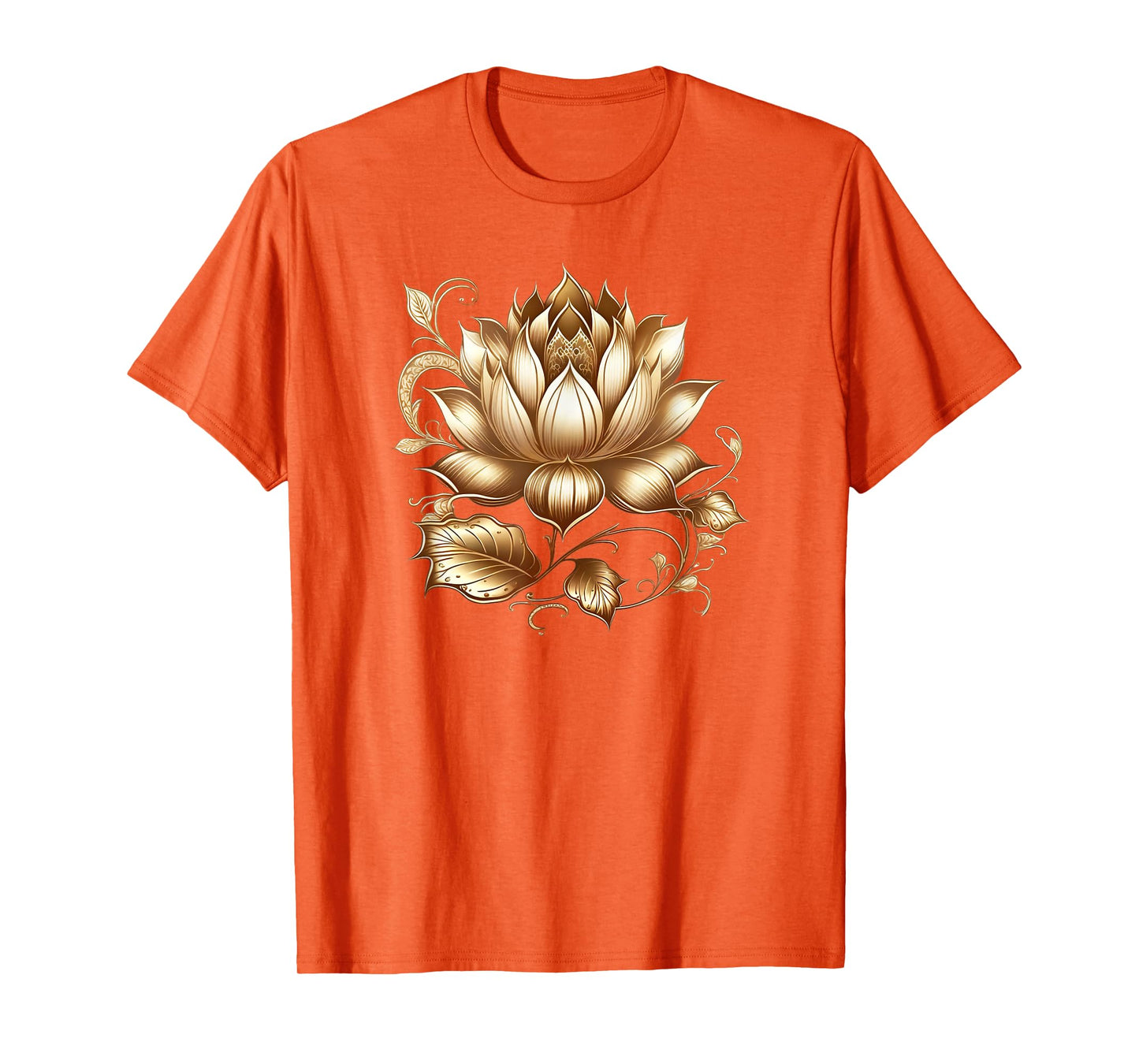Lotus flower Buddhism spiritual symbol yoga namaste nature T-Shirt