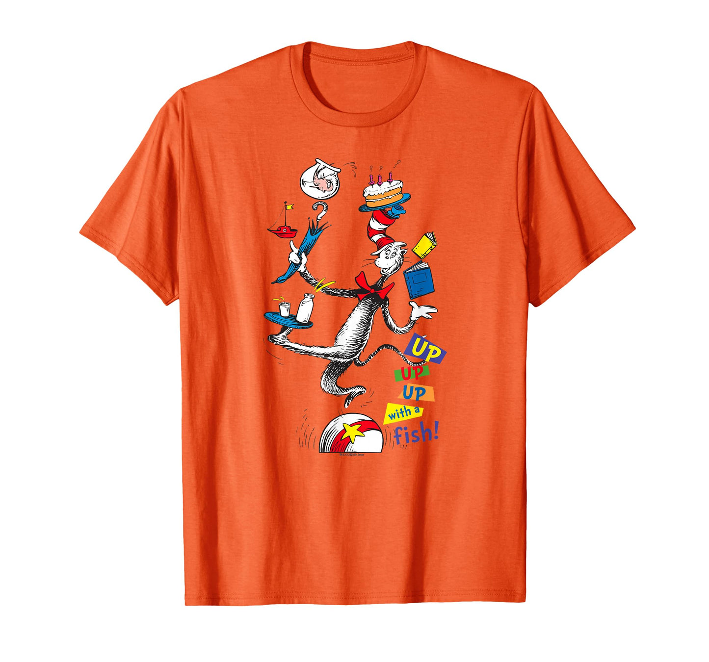 The Cat in the Hat Up Up Up - Officially Licensed T-Shirt