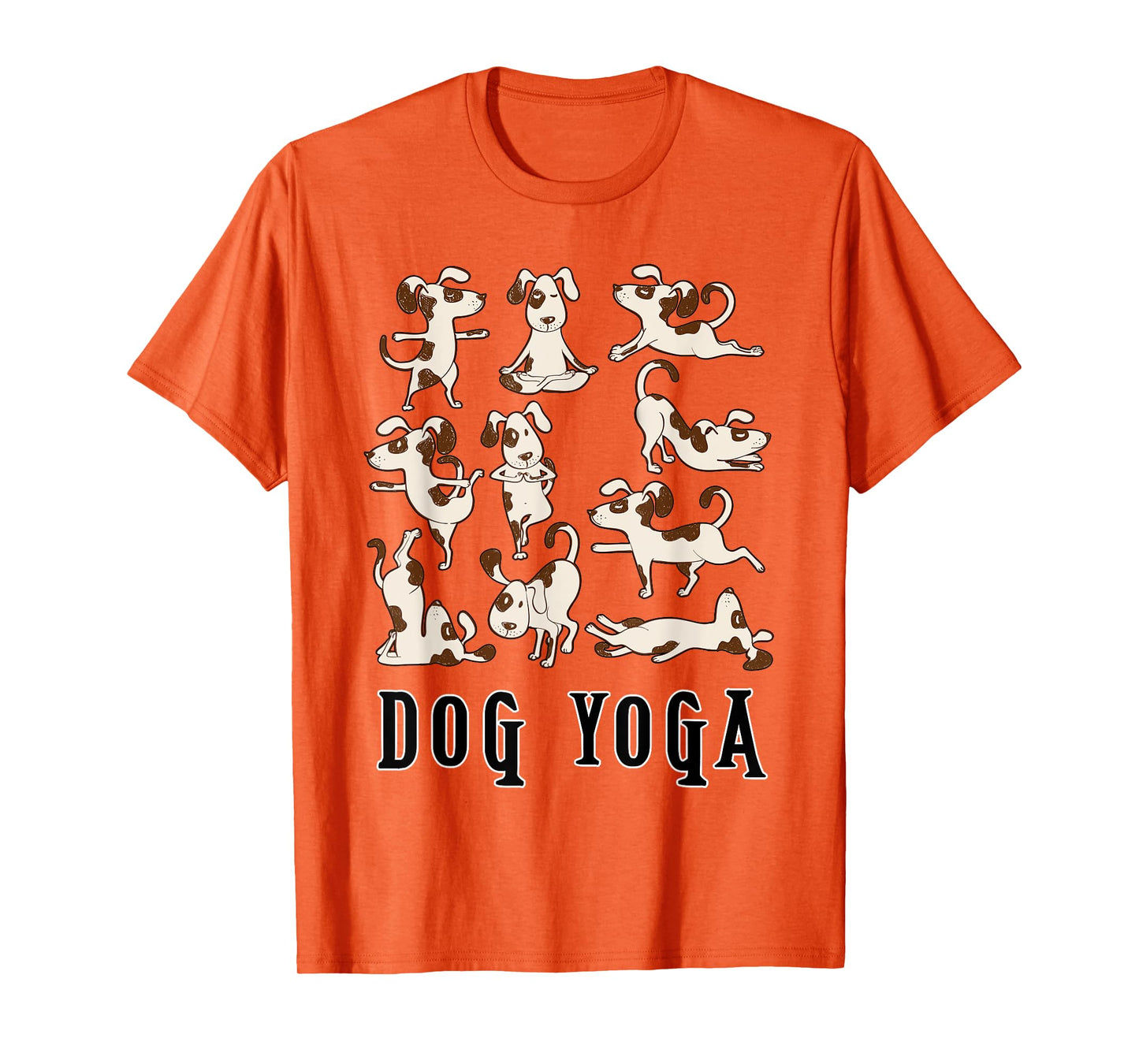 Fun Dog Yoga Gift T Shirt - Cute Family Wear Lt T-Shirt