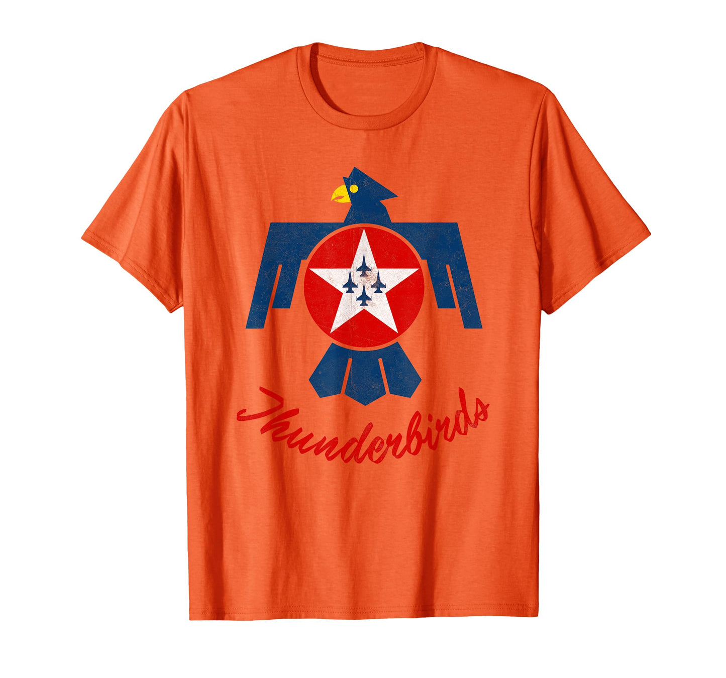 USAF Thunderbirds F16 57th Wing Vintage Airshow Gift Tee T-Shirt