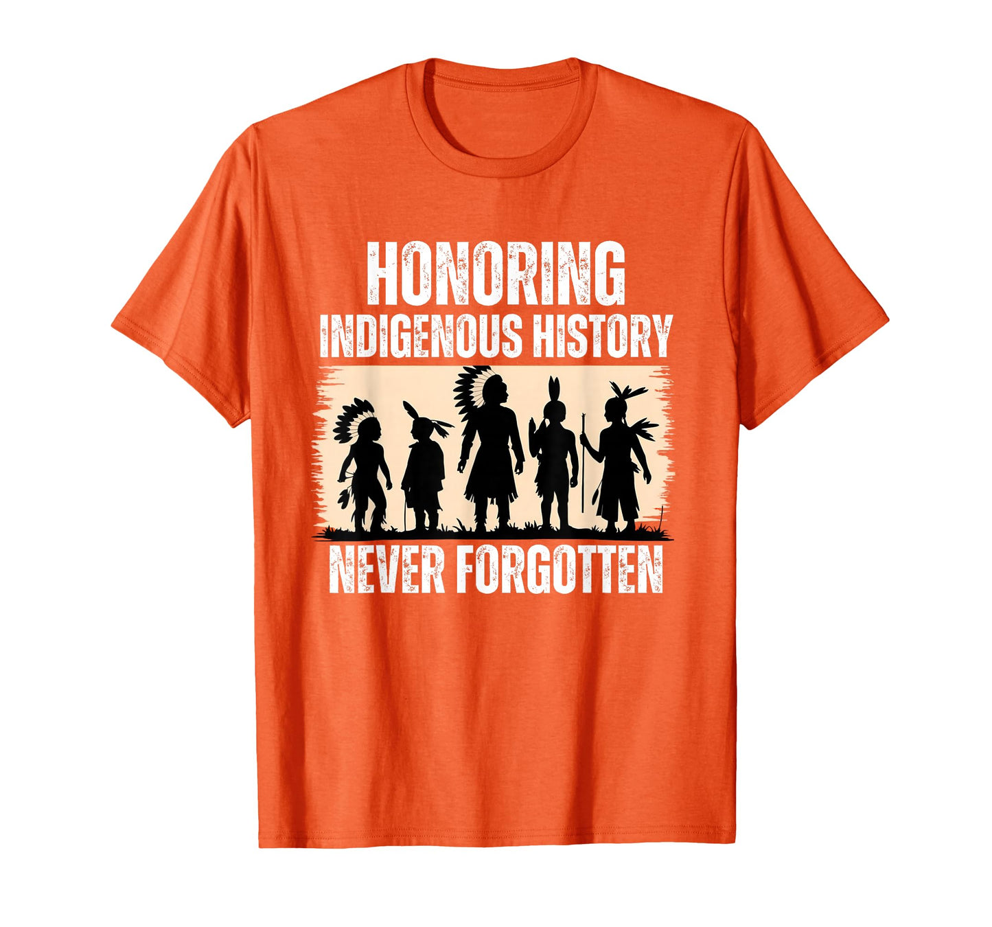Honoring Indigenous History Native American Indian Day Pride T-Shirt