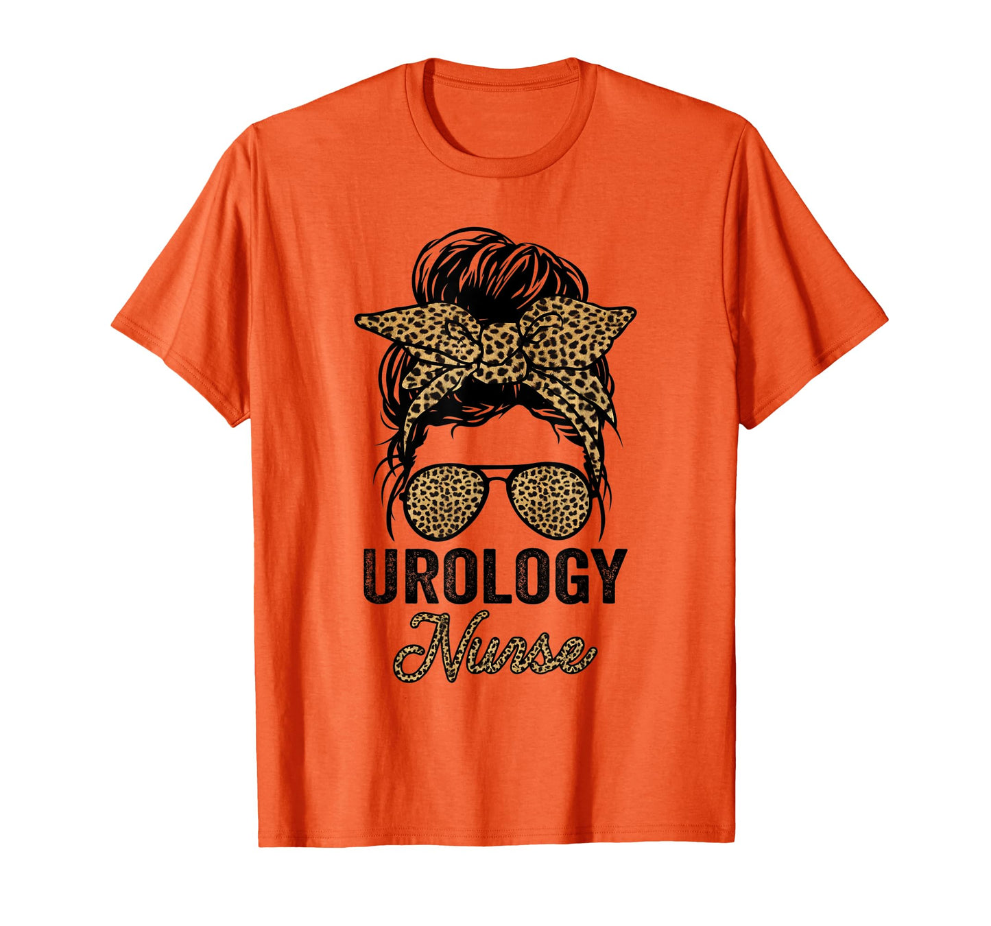 Urology Nurse Appreciation Day Tees Leopard For Women Nurses T-Shirt
