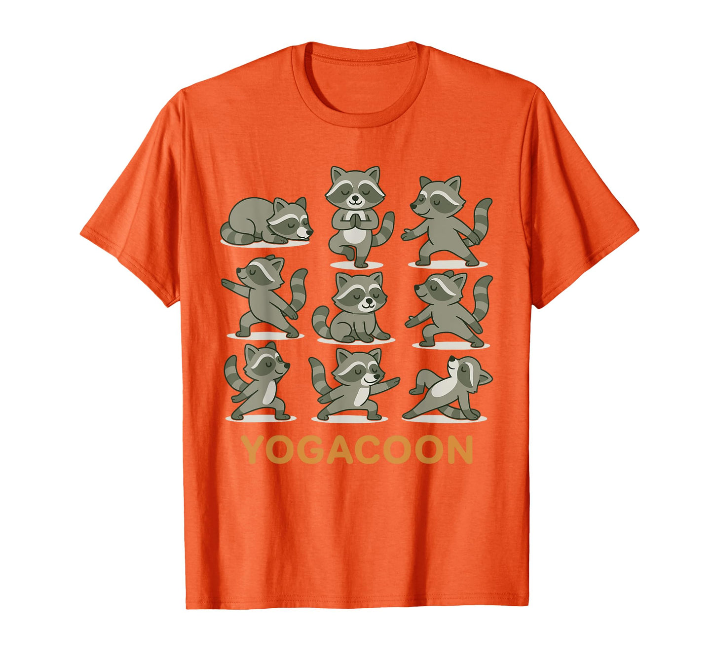 Raccoon Yoga T-Shirt