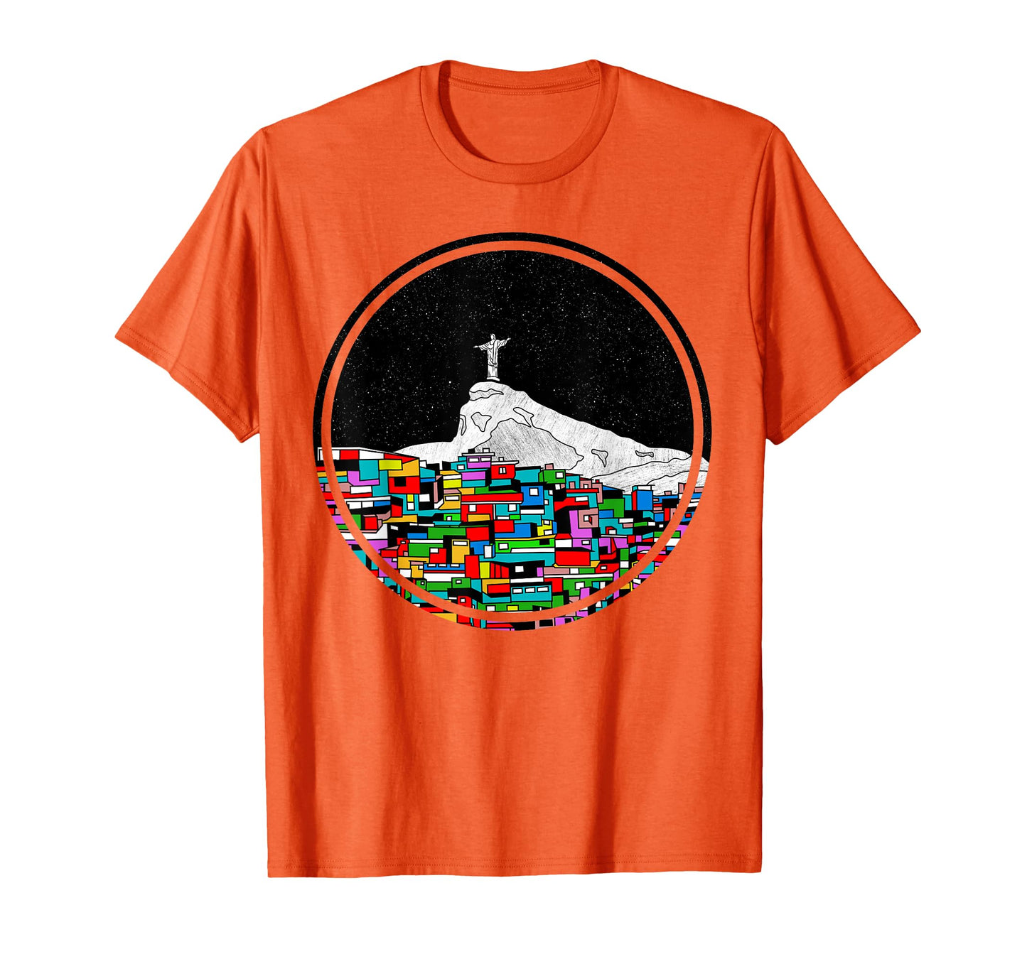 Christ the Redeemer Rio de Janeiro print T-Shirt
