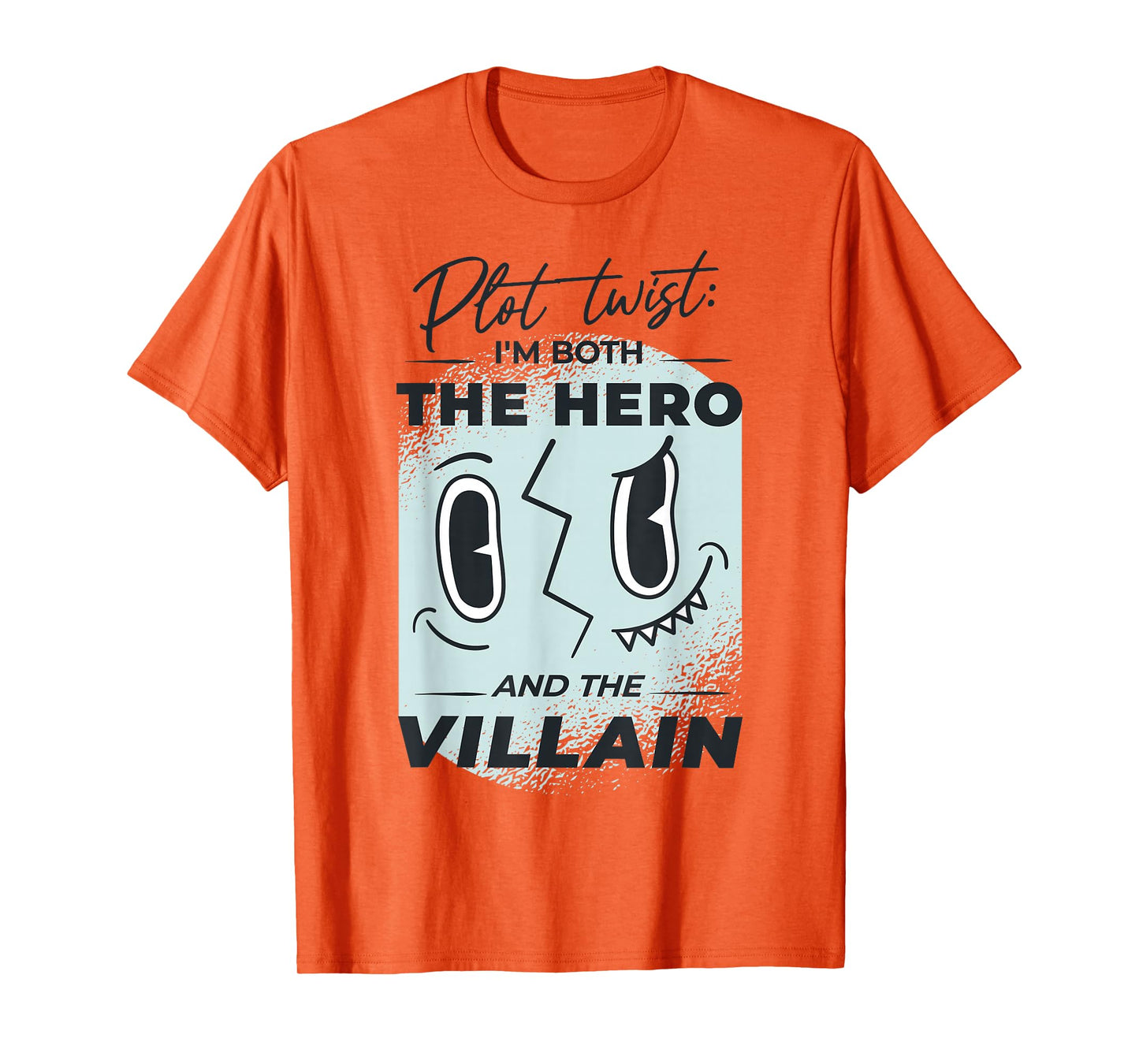 Hero And Villain Mask T-Shirt