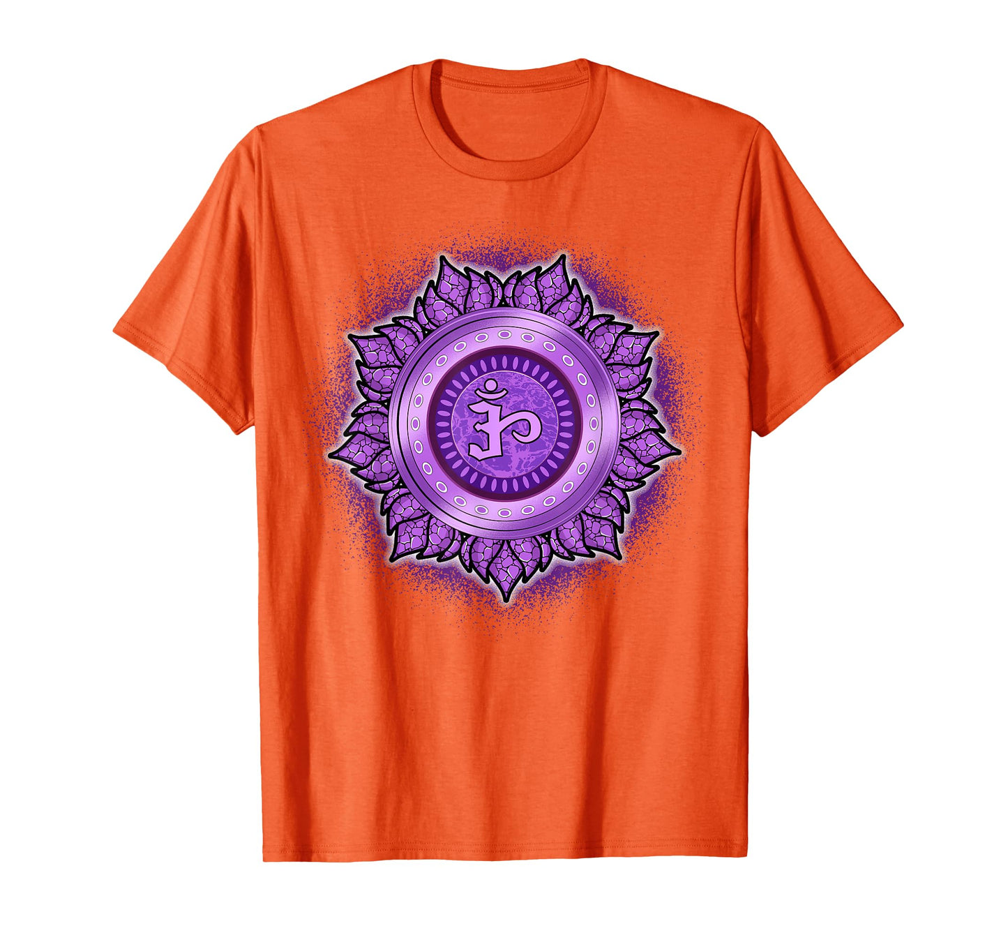Meditation T Shirt Mindfulness Shirt Crown Chakras Shirt T-Shirt