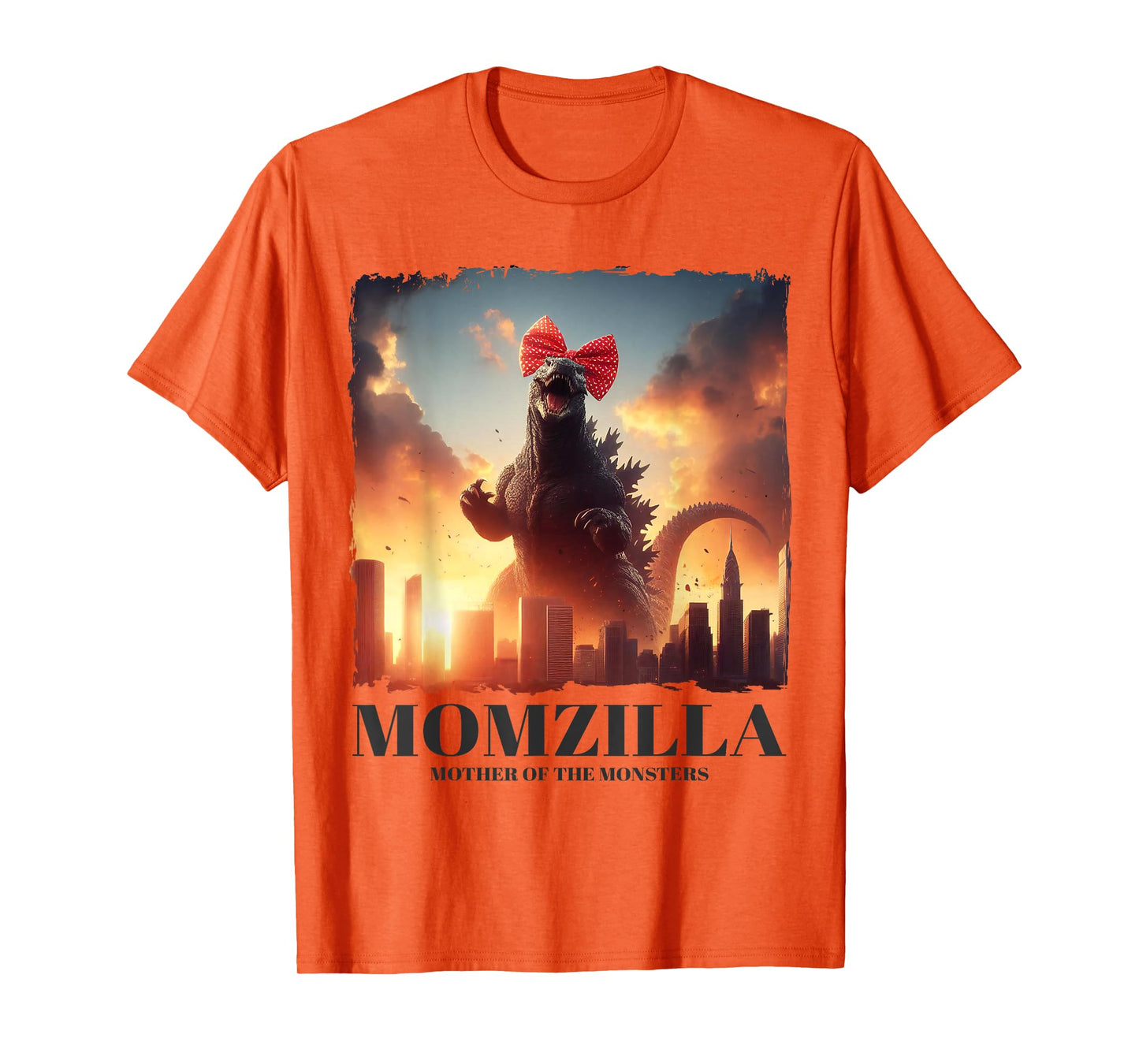 Momzilla Mother Of Monsters Retro Vintage Mama Mother's Day T-Shirt