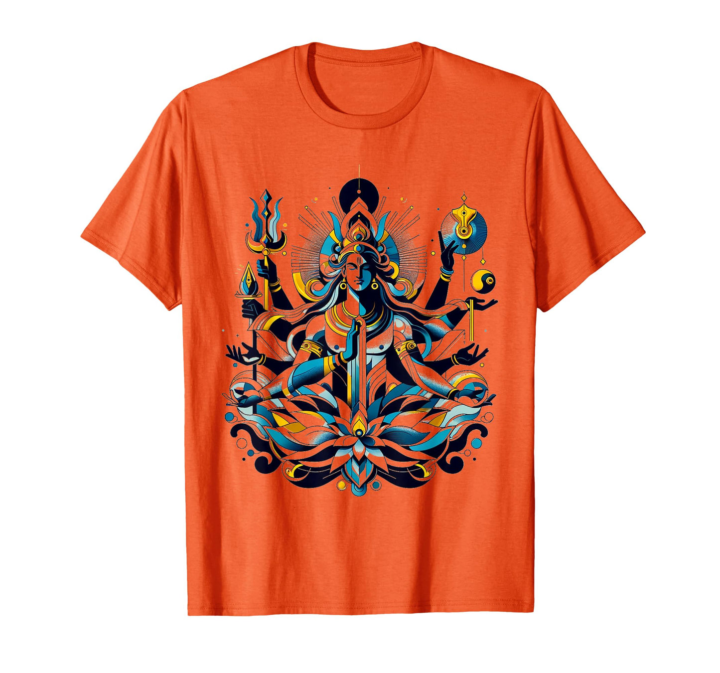 Mythothreads Hindu Mythology Gods and Goddesses Hinduism Deity Vishnu Spirituality T-Shirt