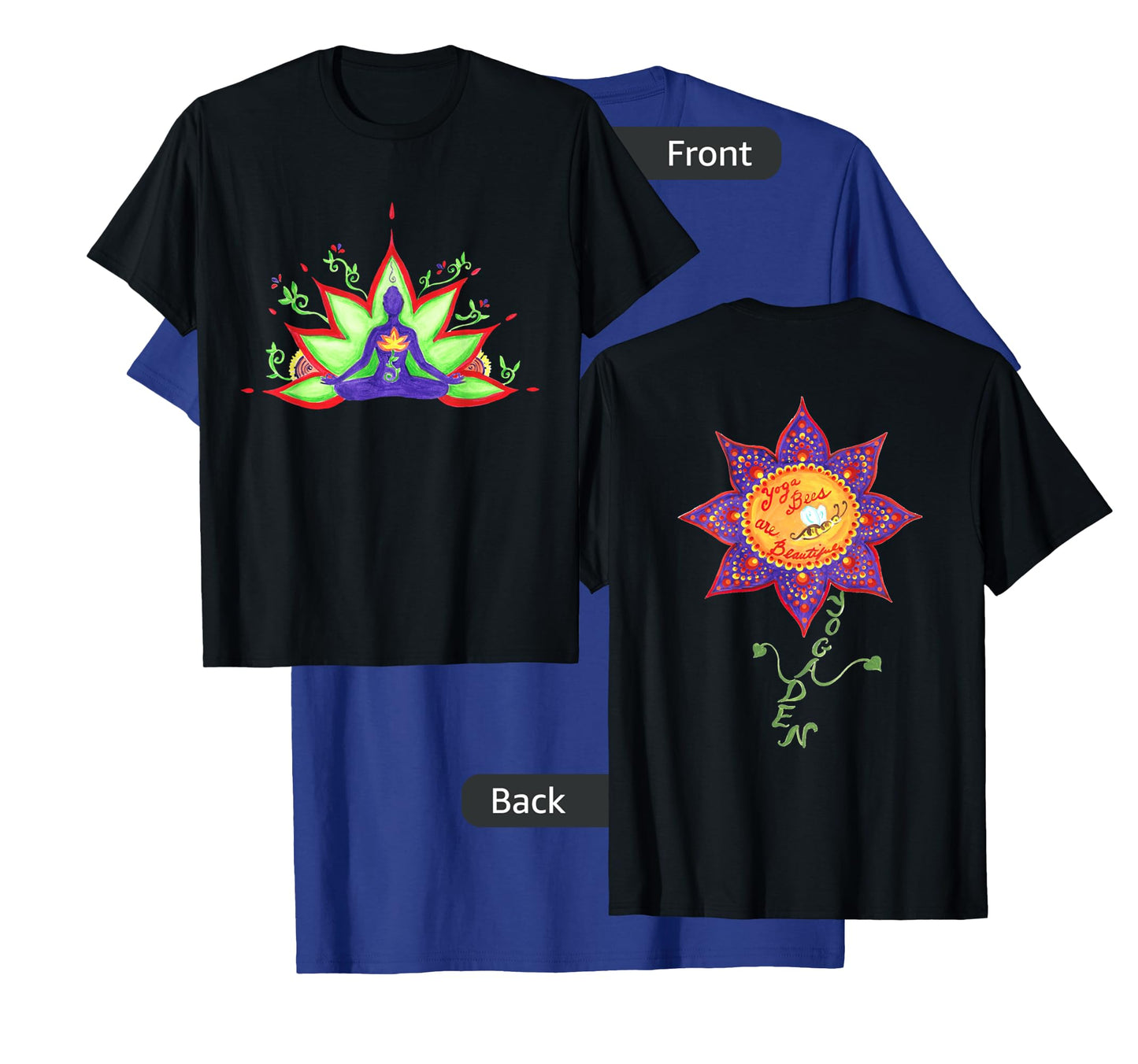 Yoga Bees Yoga Sutra Yoga Den T-Shirt