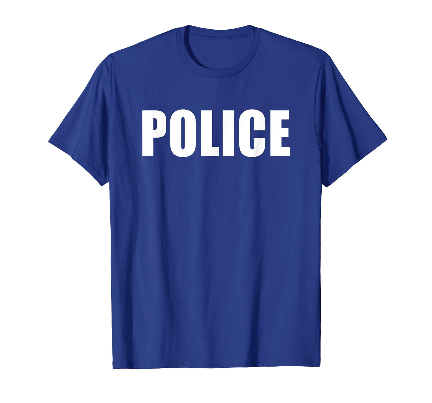 Police Uniform Men Women Policeman Police Officer Costume T-Shirt