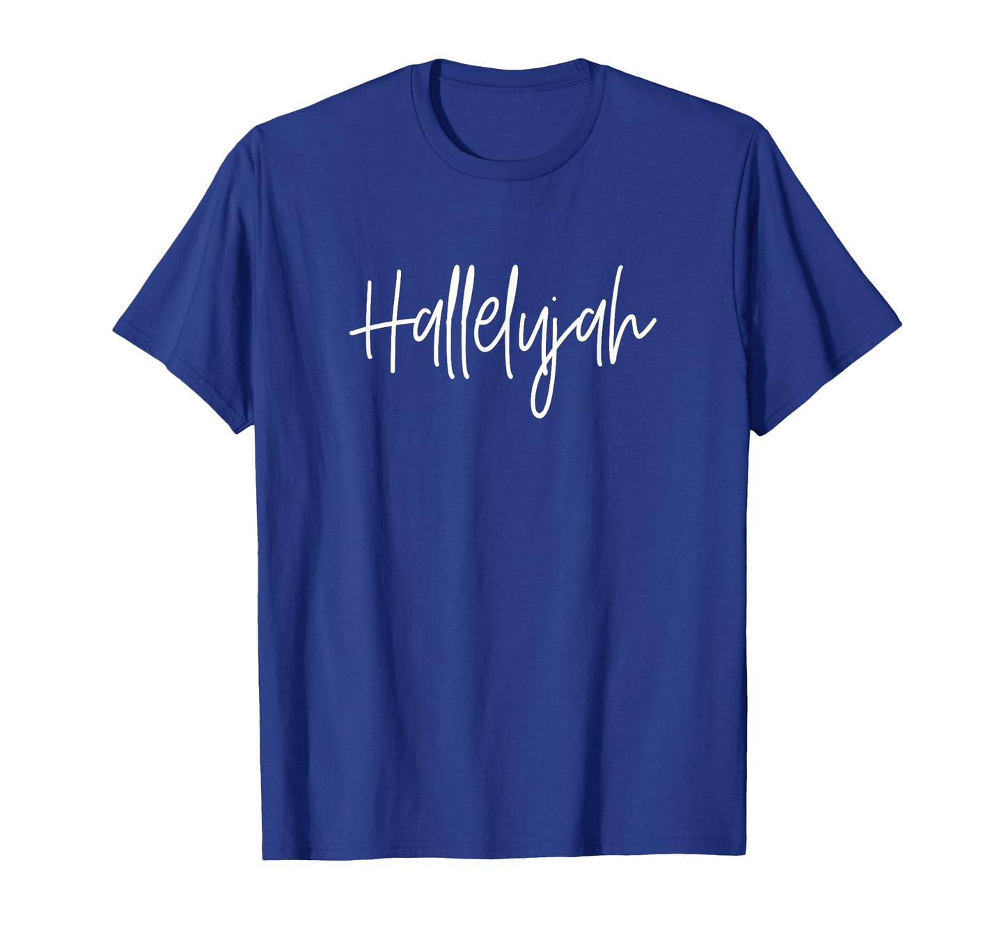 Cute Christian handwritten design - hallelujah T-Shirt
