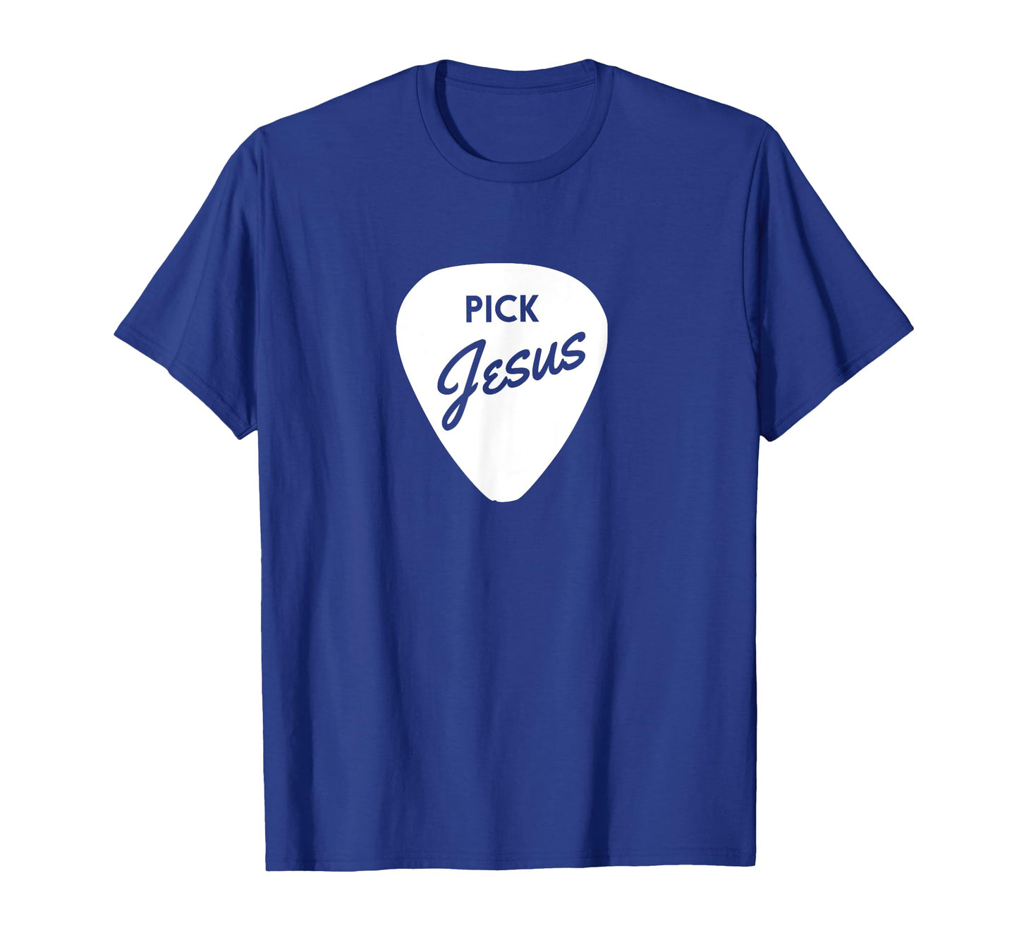 ChristianiTees: Guitar Pick Jesus T-Shirt T-Shirt