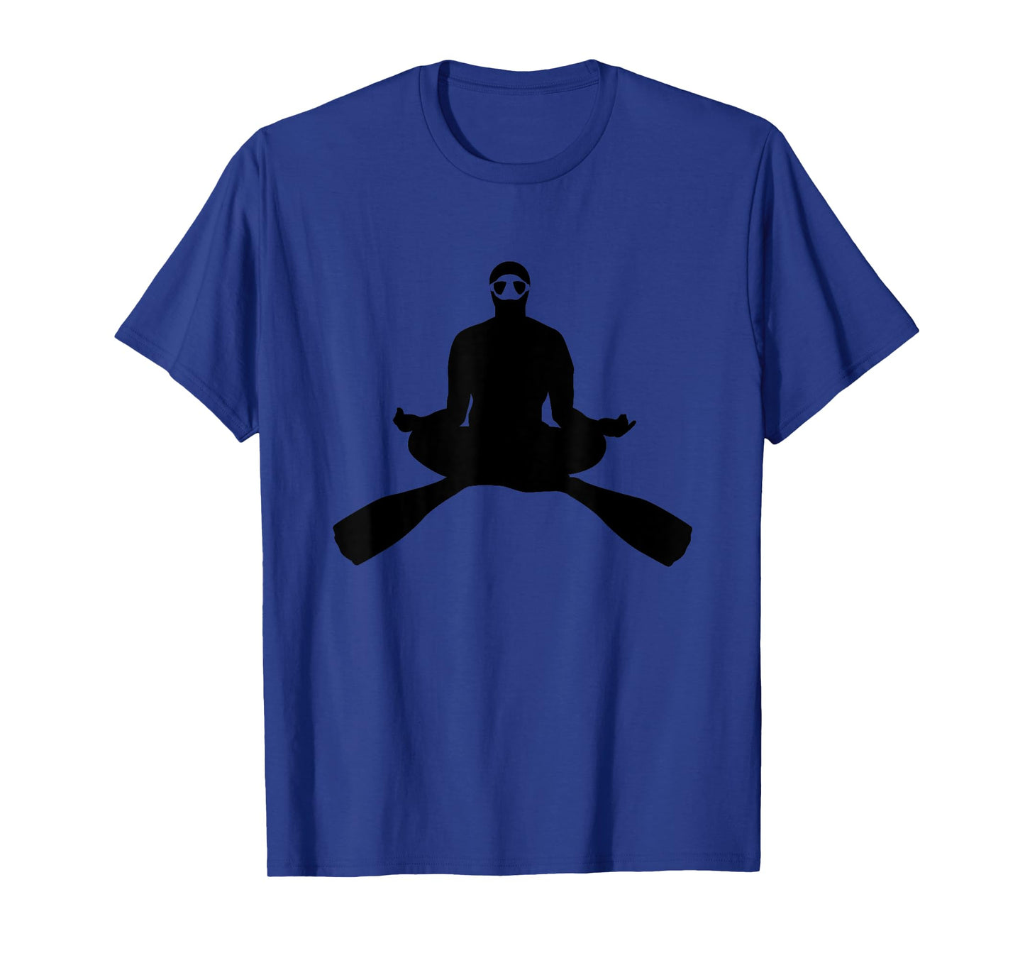 Meditating FreeDiver T-Shirt Freediving Tee T-Shirt