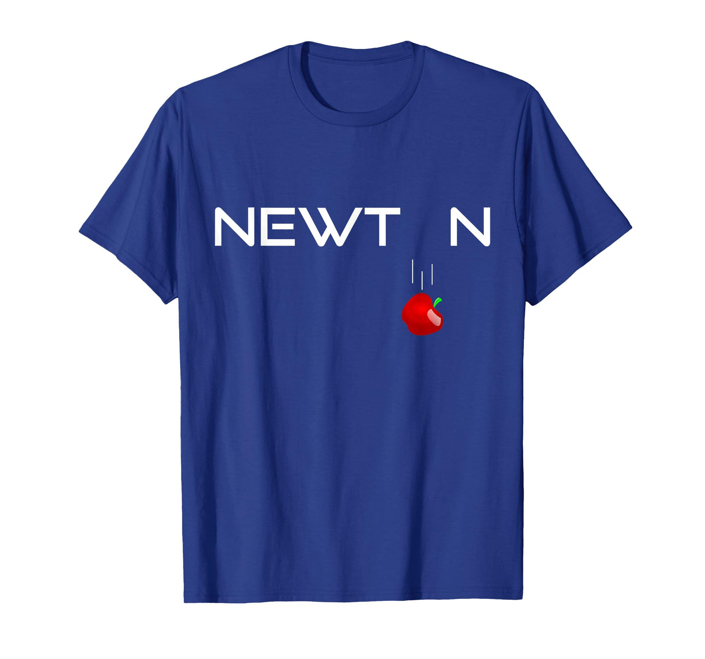 Isaac Newton, Physicist, Mathematician, Gravity Apple Art T-Shirt