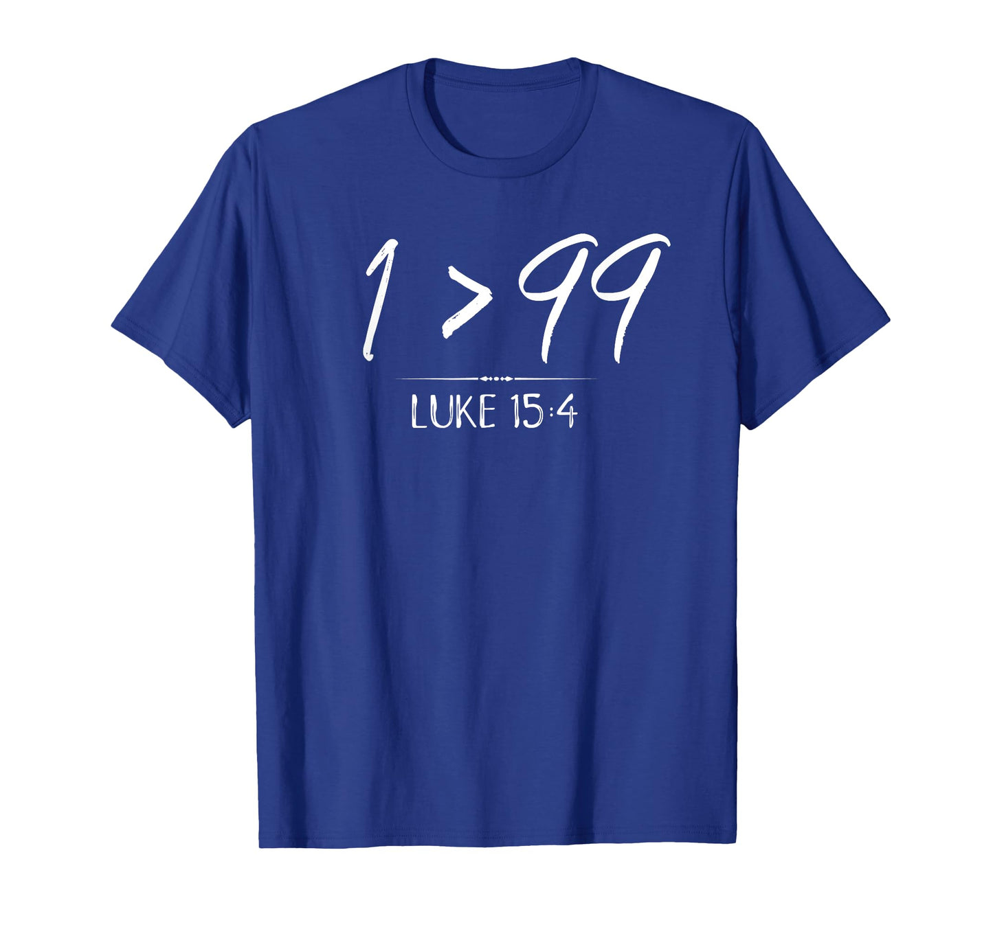He Left The 99 To Rescue Me Christian Shirt Luke Sheep Gift T-Shirt