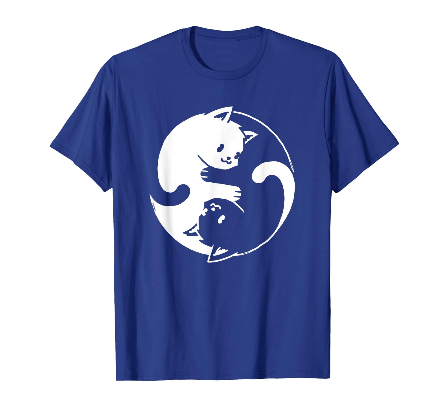 Yin Yang Cat Cute Spirituality Zen Meditation Balance Kitten Men Women Kids T-Shirt
