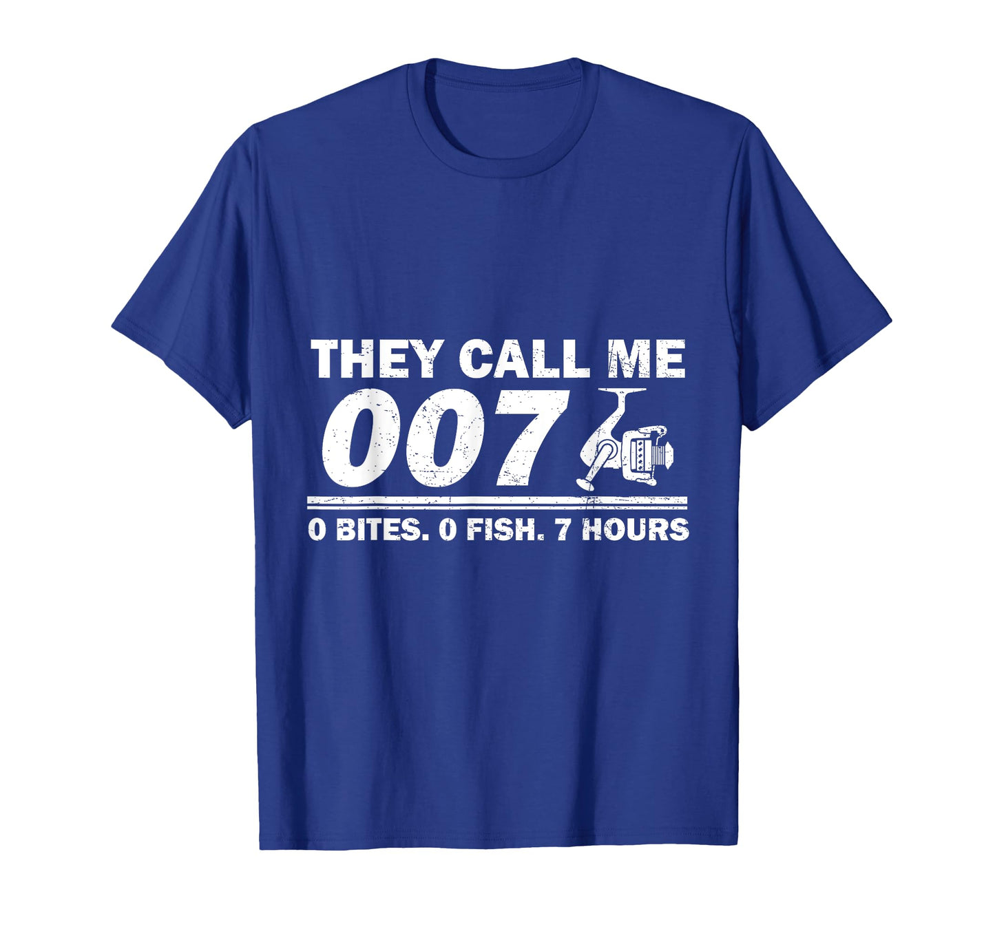 They Call Me 007 Fisherman Funny Fish Lover Fishing Joke T-Shirt