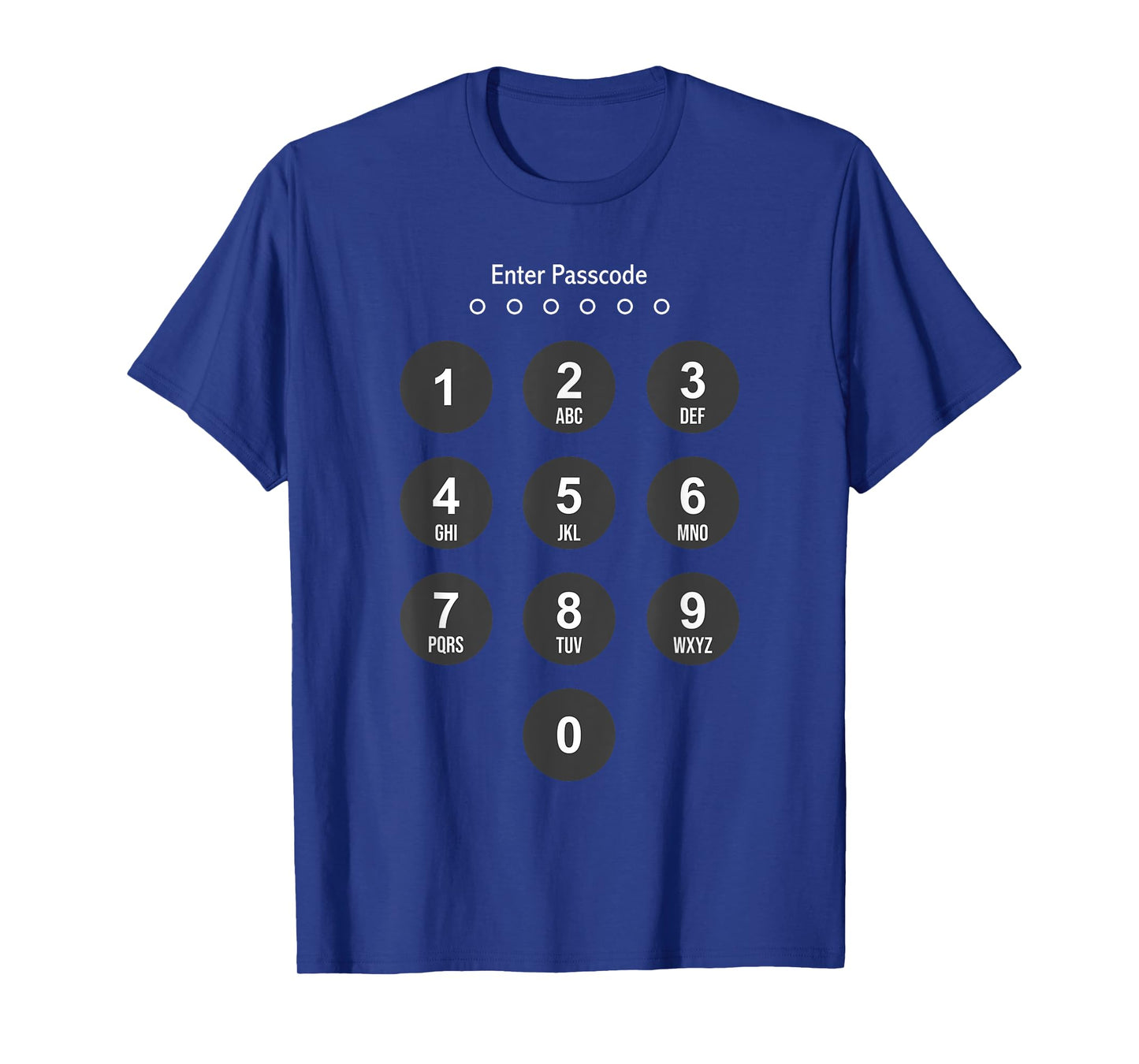 Enter Passcode Phone screen lock Funny T-Shirt