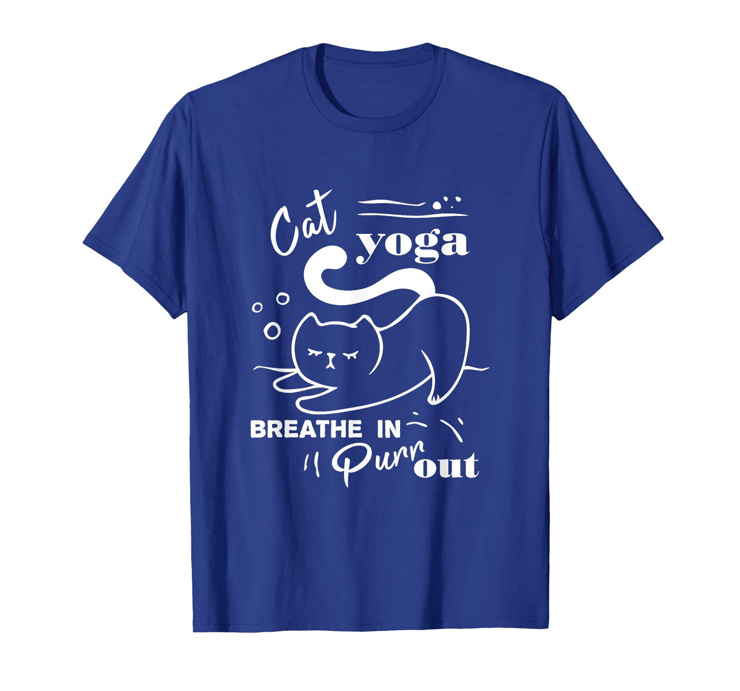 Cat Yoga Shirt Breathe In Purr Out T-Shirt