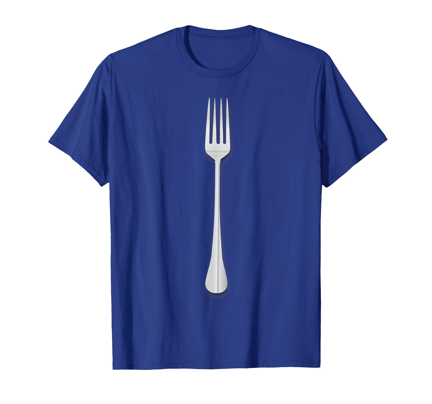 Funny Halloween Party Fork Costume Tee Couple Matching T-Shirt