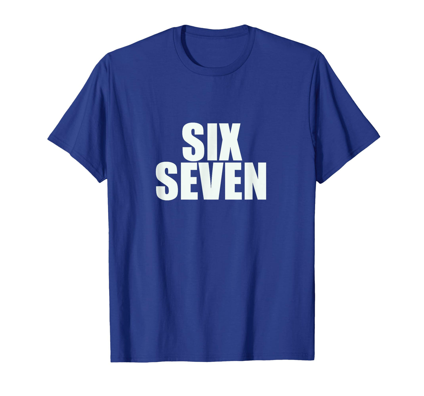 Fun Six Seven 6 7 Meme Design T-Shirt