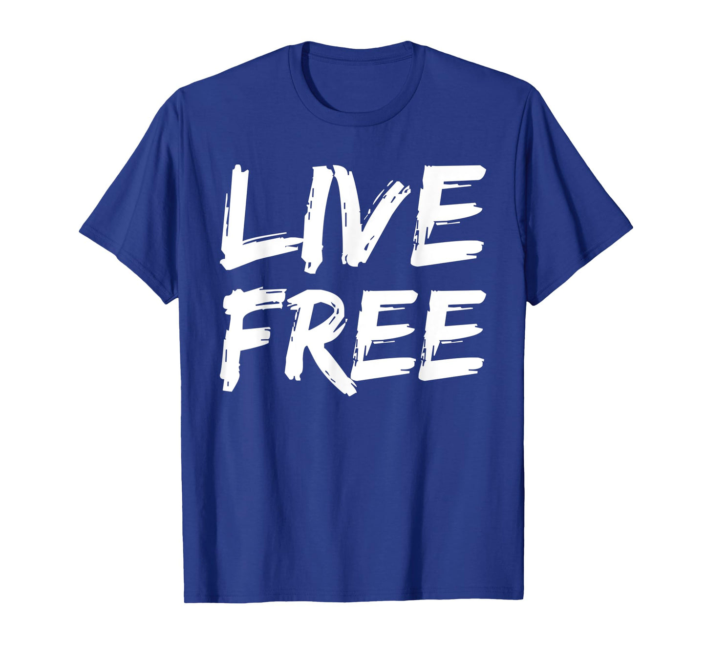 Christian Quote for Men Freedom in Christ Saying Live Free T-Shirt