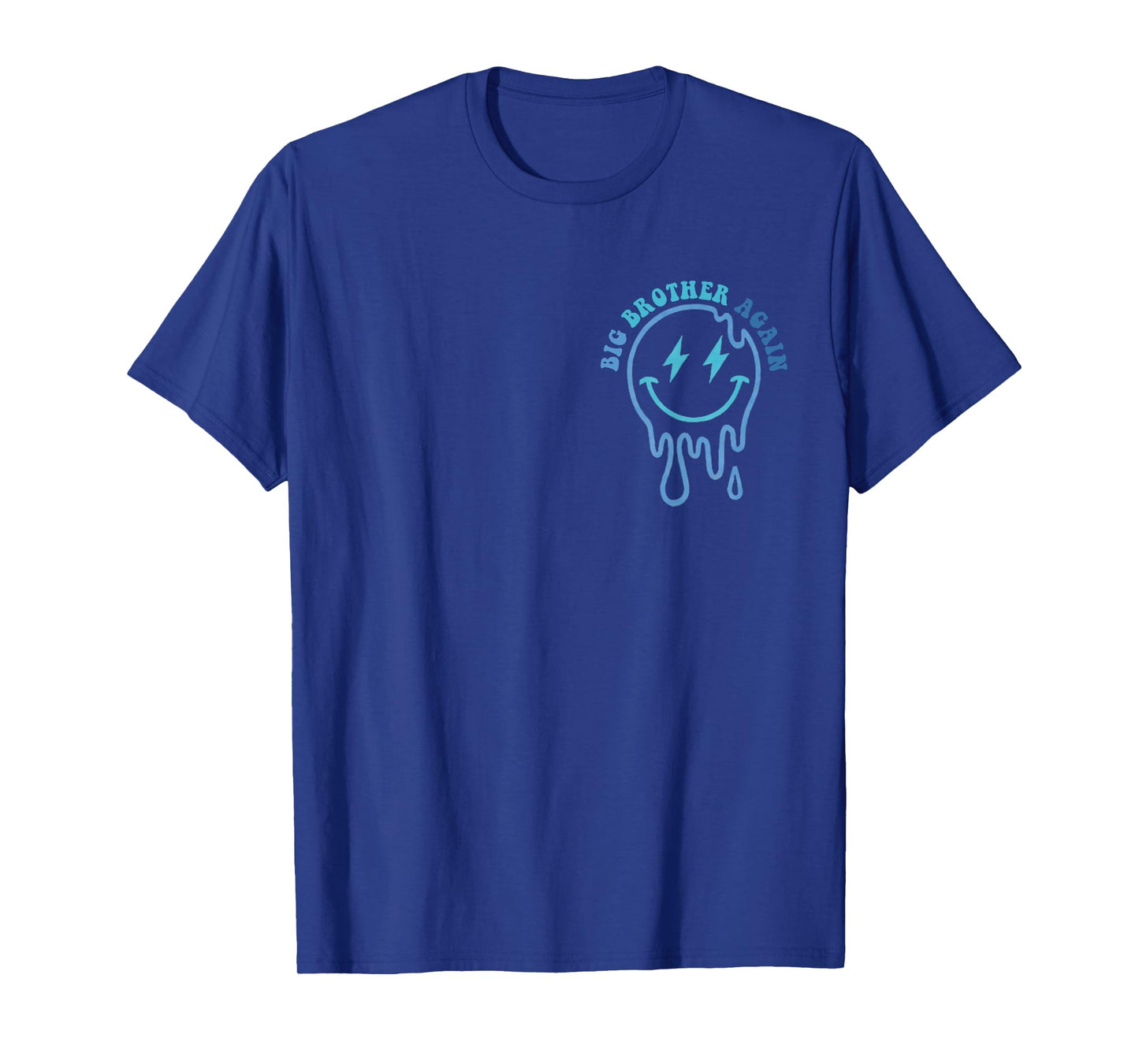 Funny Big Brother Again For Boys Promoted To Big Bro 2 Sided T-Shirt