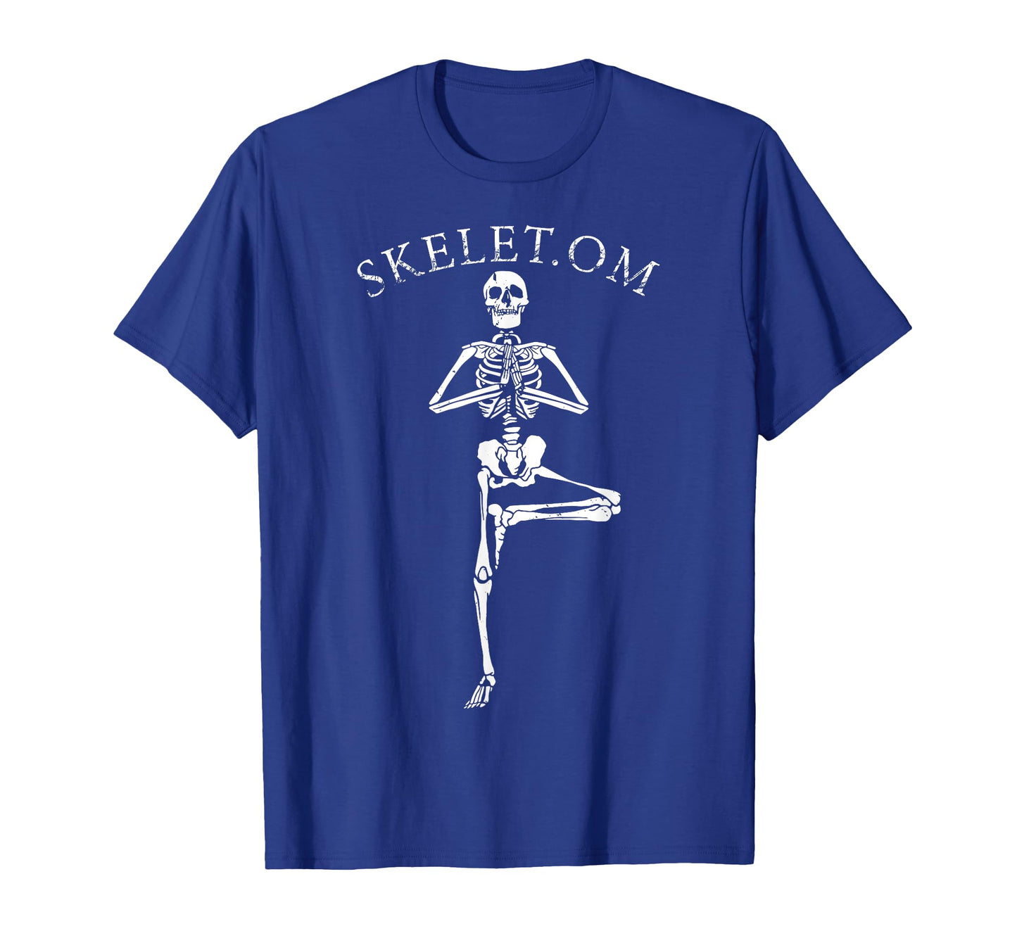 Yoga Skeleton - Skeleton Om - Half Lotus Pose - Skeletom T-Shirt