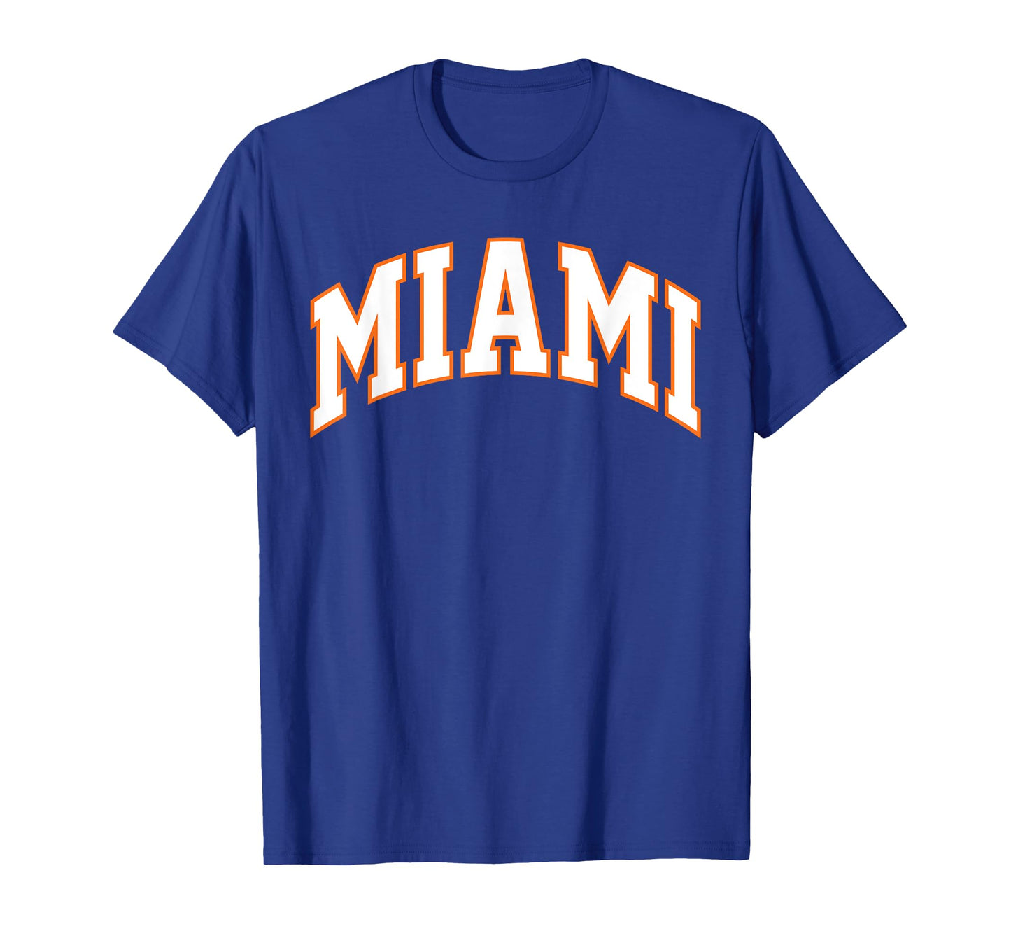 Retro Miami Men Miami Women Vintage Classic Orange Green FL T-Shirt