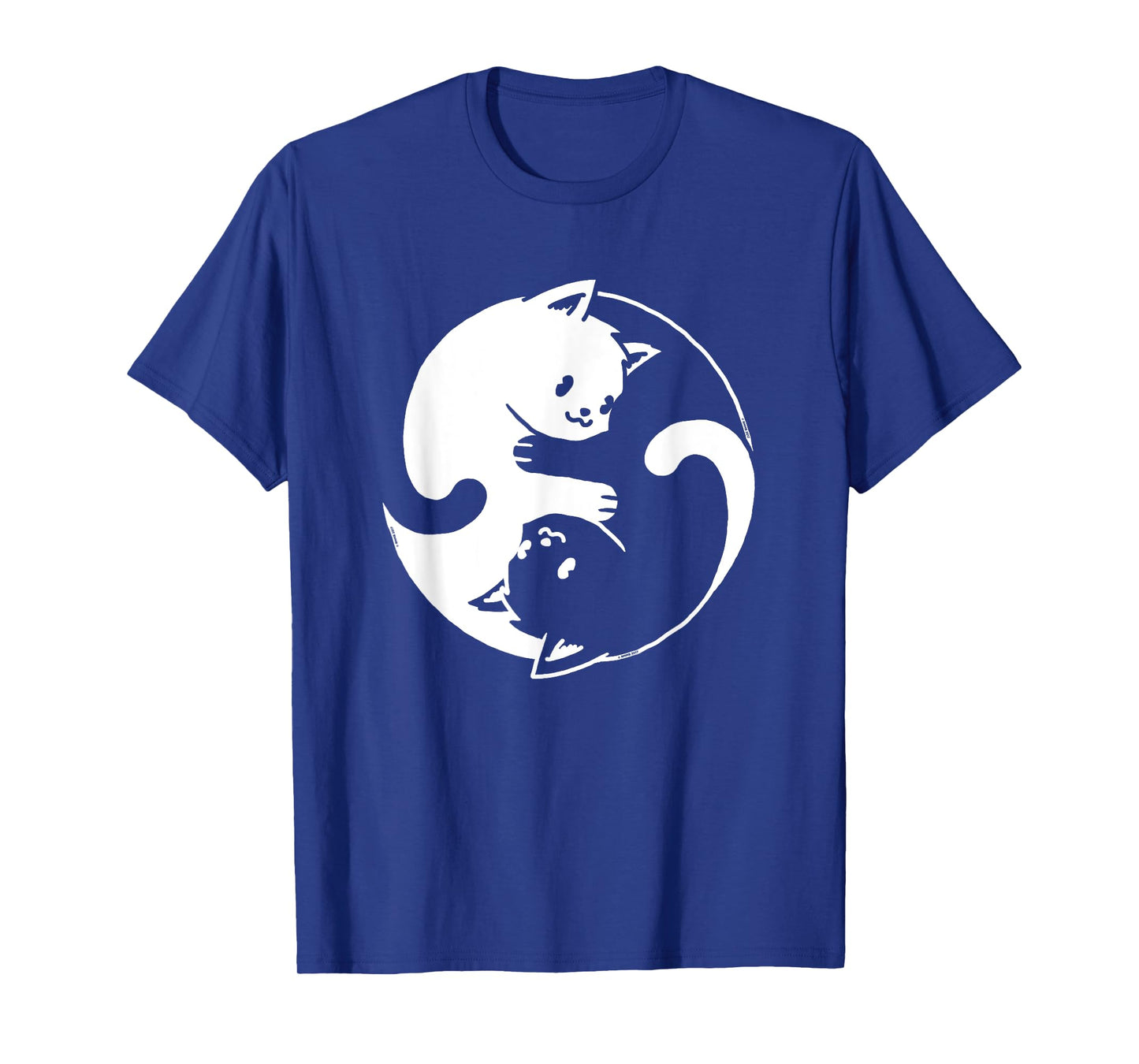 Yin Yang Cat Shirt I Love Cats Gift for Cat Lover Yoga Cat T-Shirt