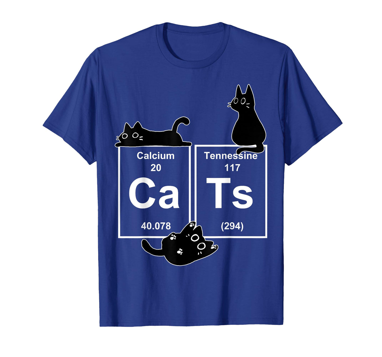 Cat Chemistry Periodic Table Funny Gifts Cat Dad, Cat Mom T-Shirt