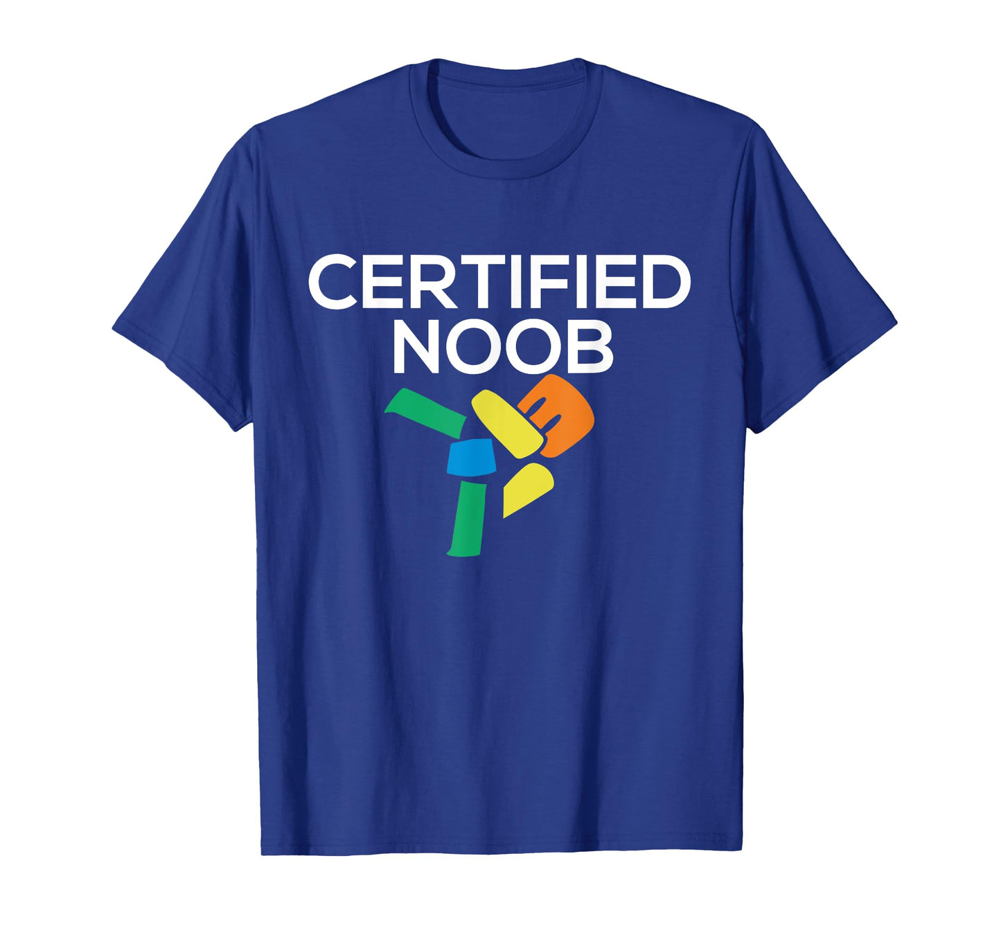 Certified Noob Game Blox Noob Gaming Meme Funny Blox Gamers T-Shirt