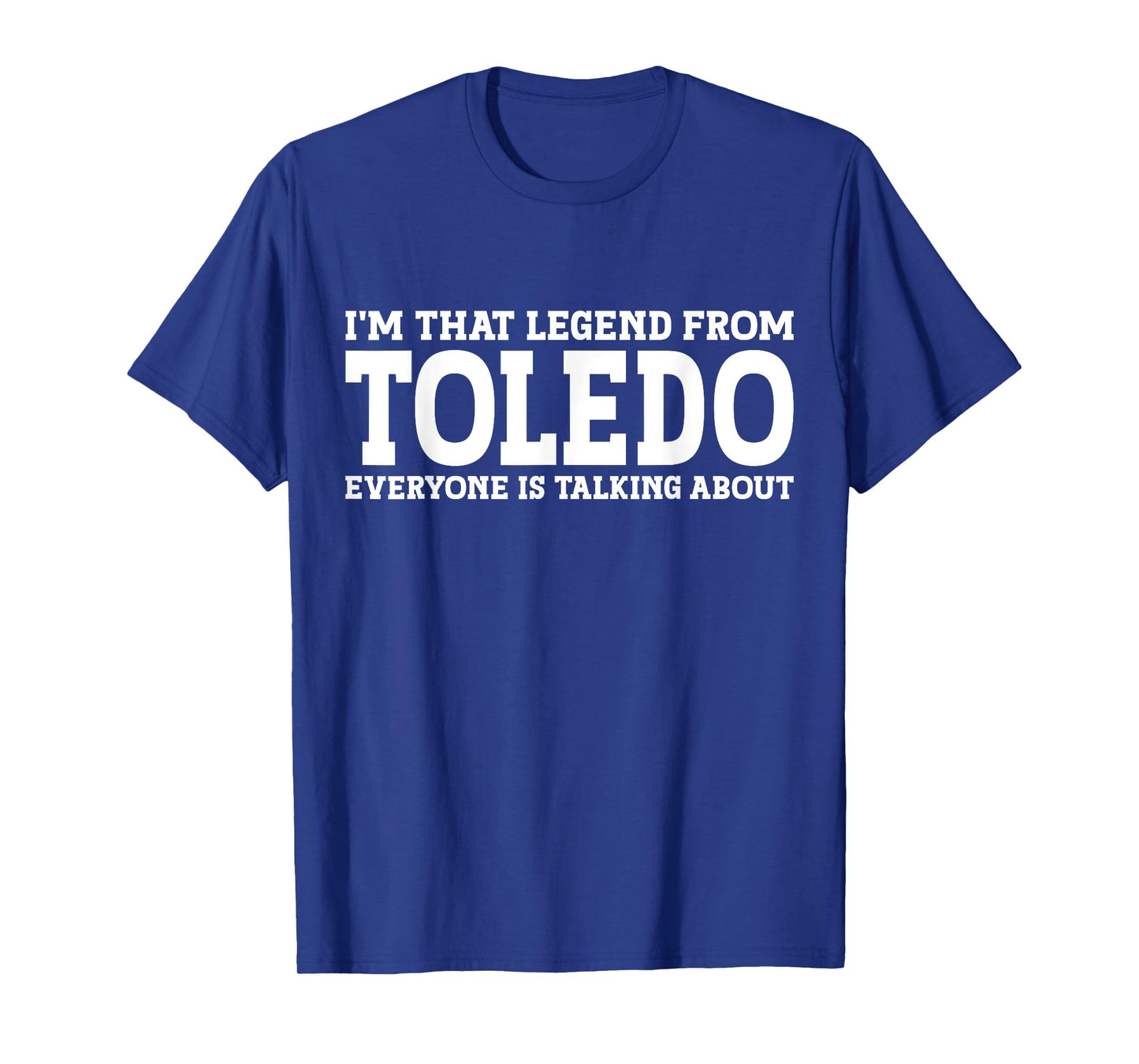 Toledo Hometown OH Ohio Home Roots Funny City Toledo T-Shirt, Small, Black