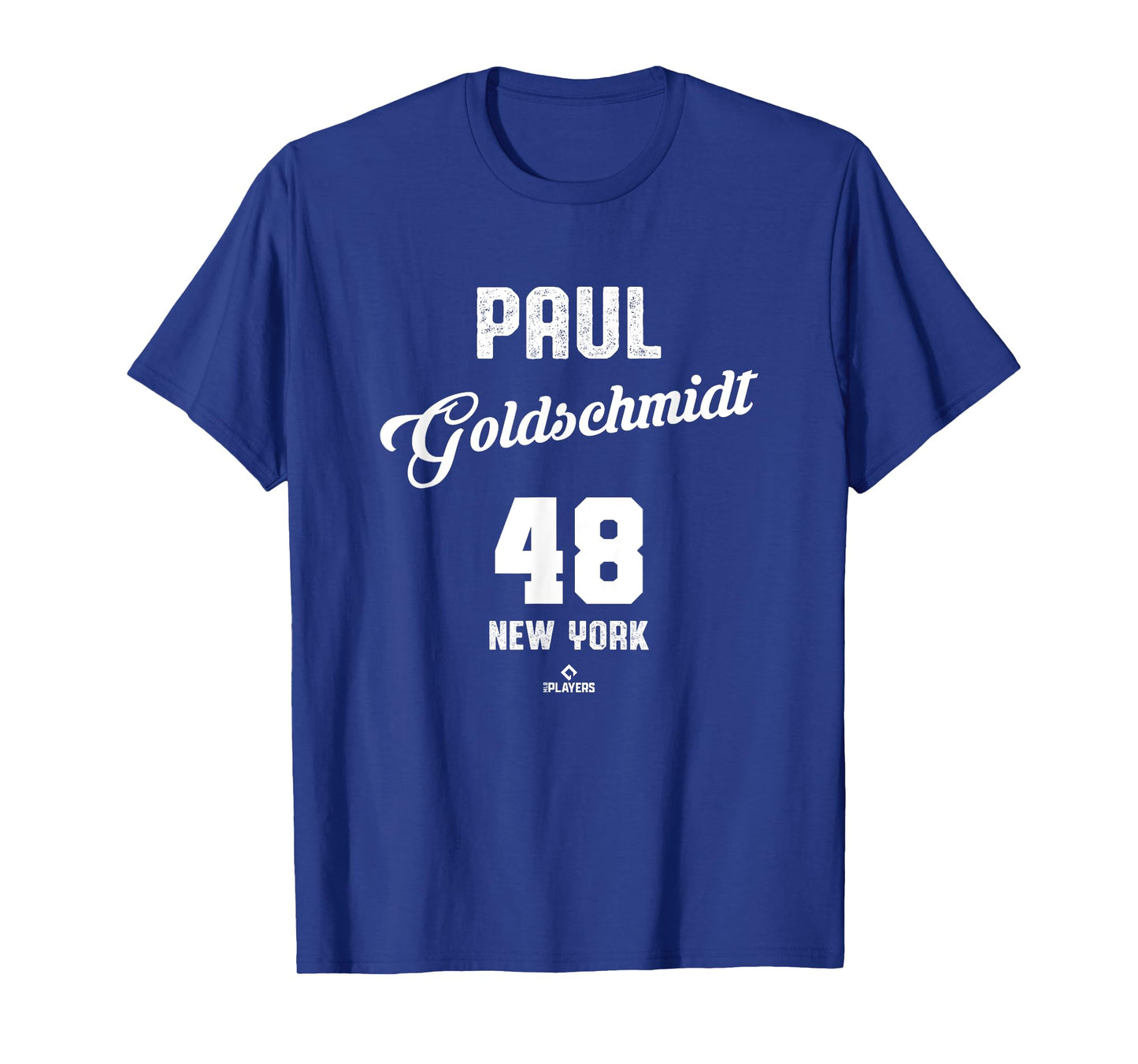Paul Goldschmidt 48 New York Baseball Vintage MLBPA T-Shirt