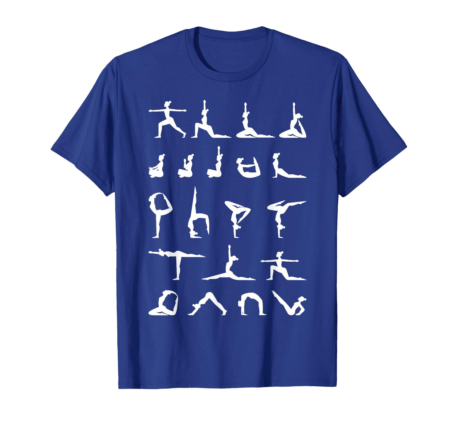 Yoga Poses Shirt: Funny Asana Yoga Lover Gift T-Shirt