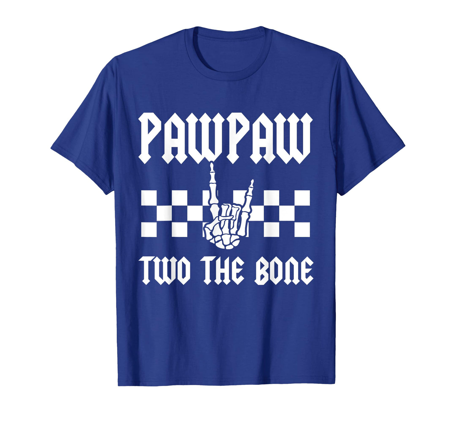 Pawpaw Two The Bone Skeleton Hand 2nd Birthday Boy Girl T-Shirt